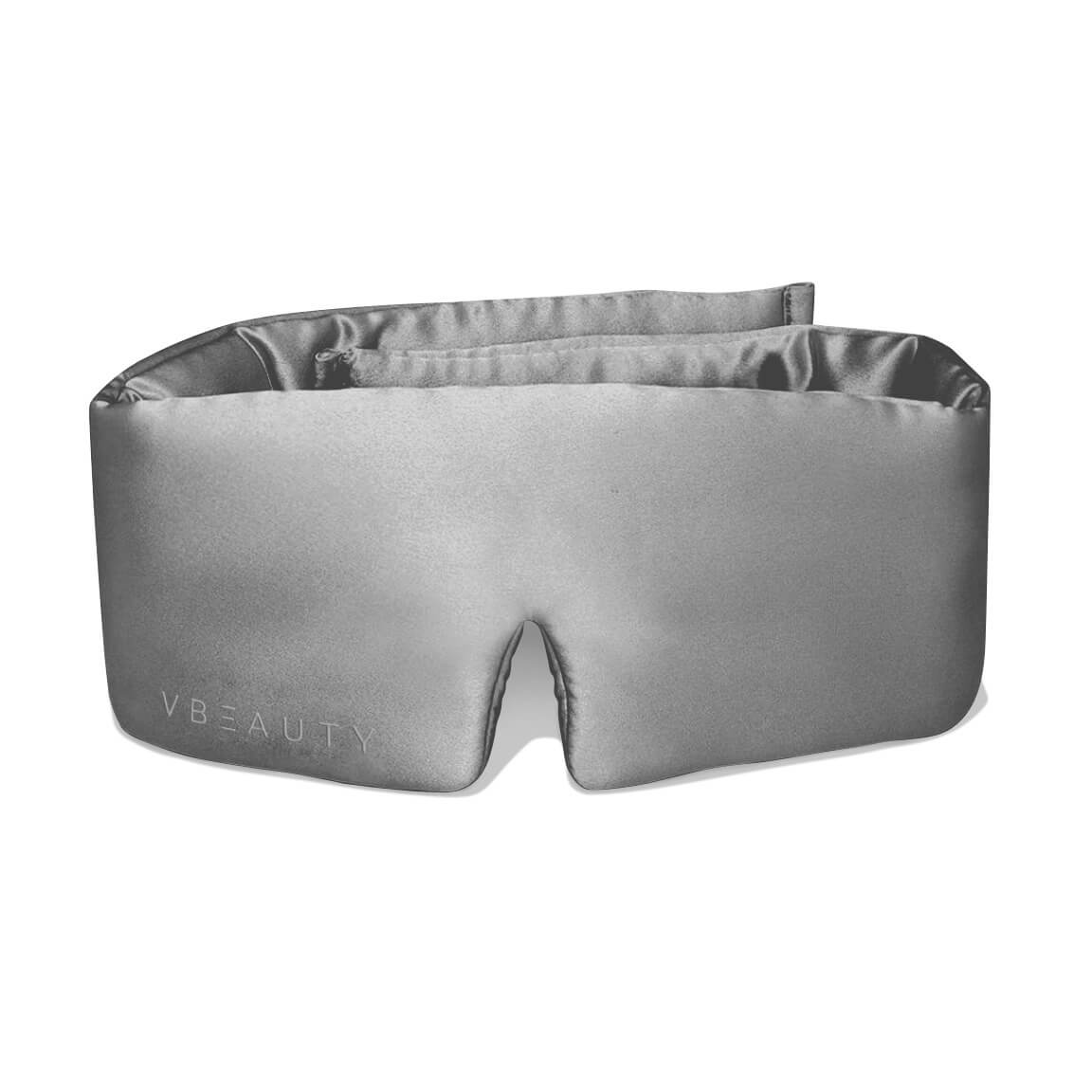 Vbeauty Tools – Seiden Deep Sleep Maske Anthrazit 1x