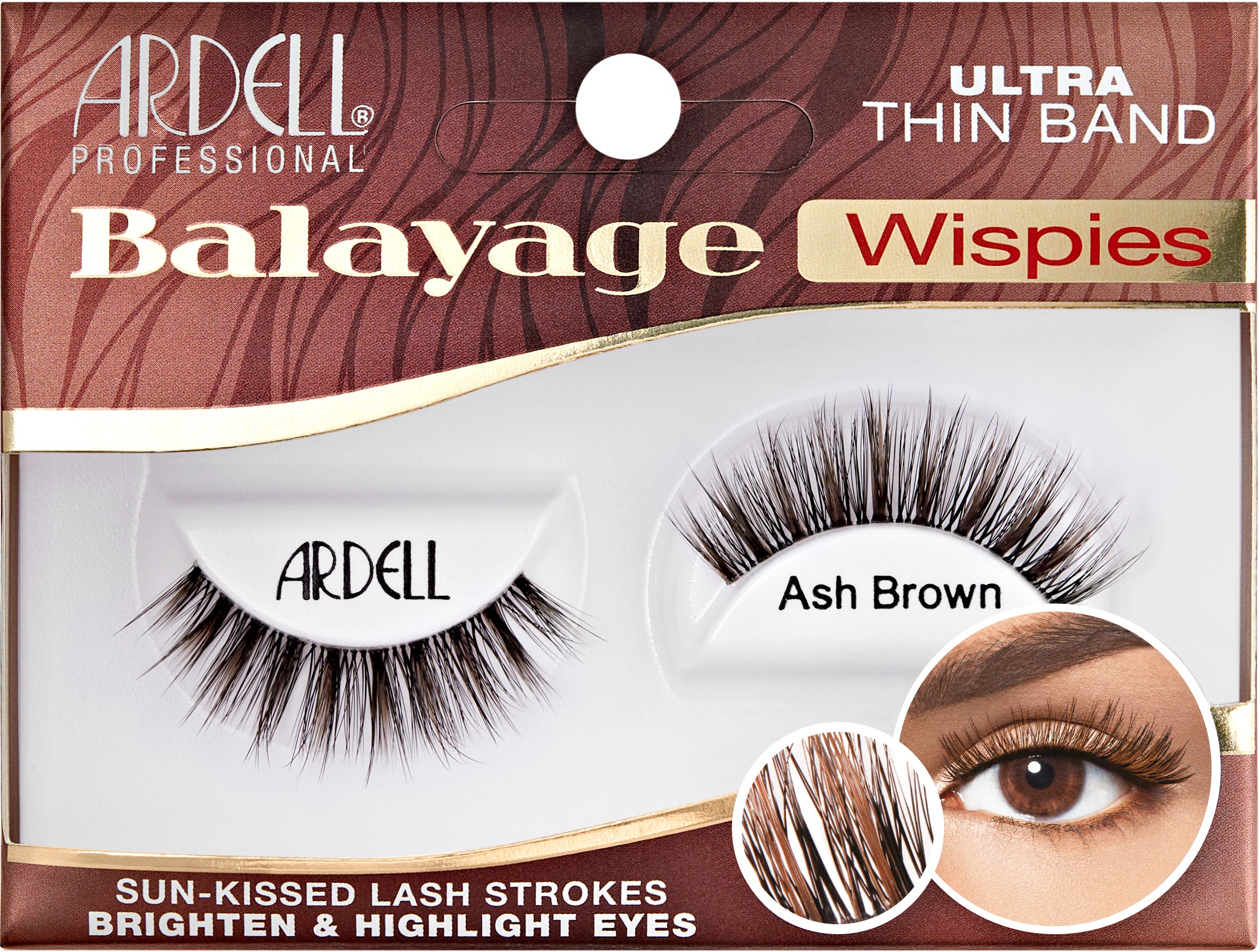 Ardell False Lashes – Balayage Wispies Ash Brown 1x
