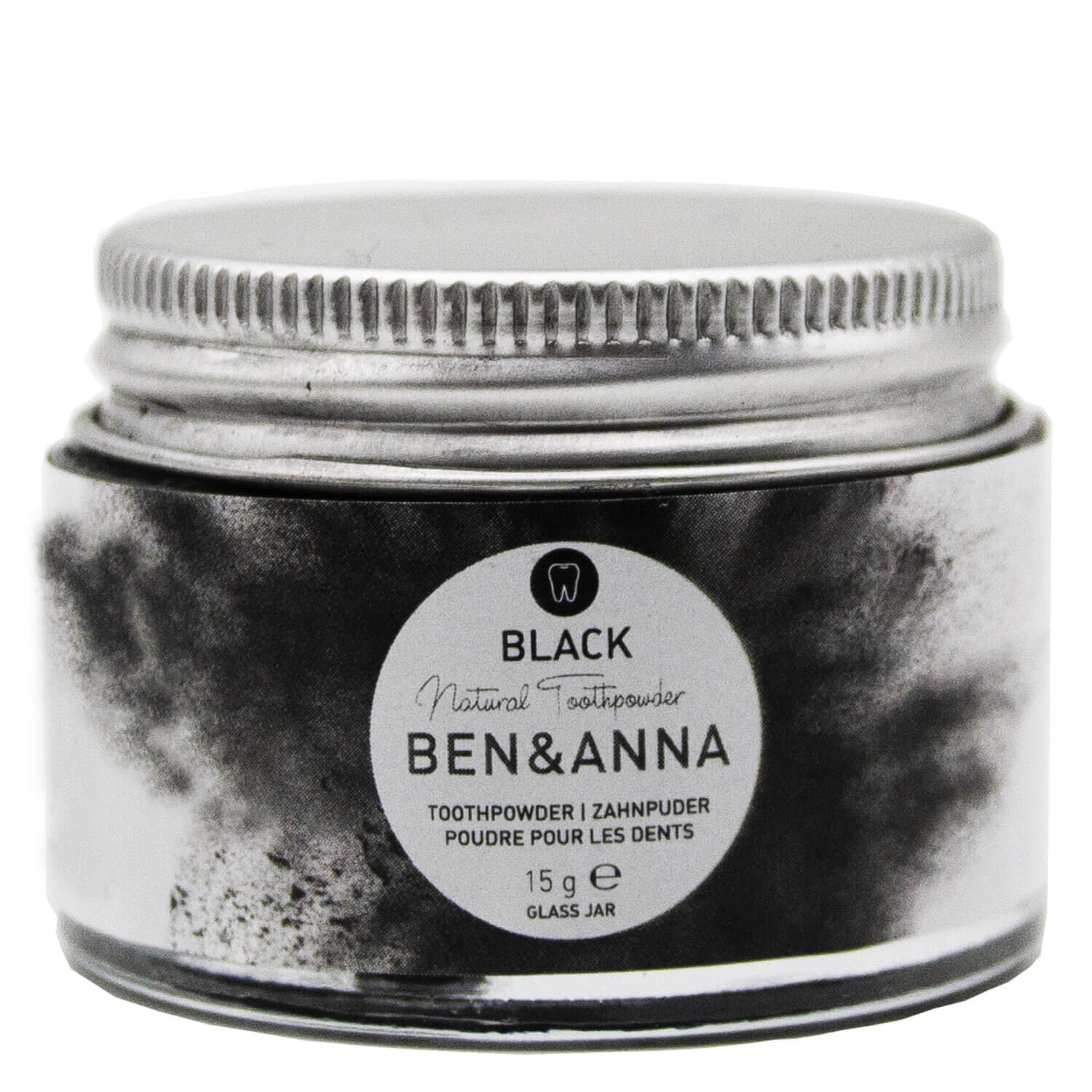 Ben&Anna - Toothpowder Black 15g