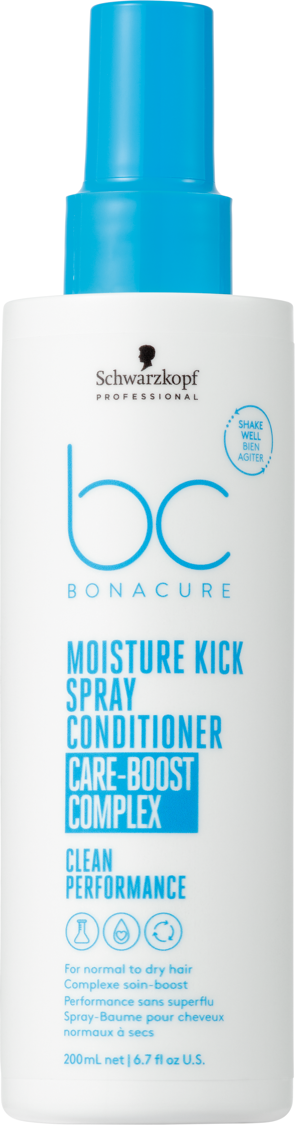 Schwarzkopf Bc Moisture Kick - Spray Conditioner Care-Boost Complex 50ml