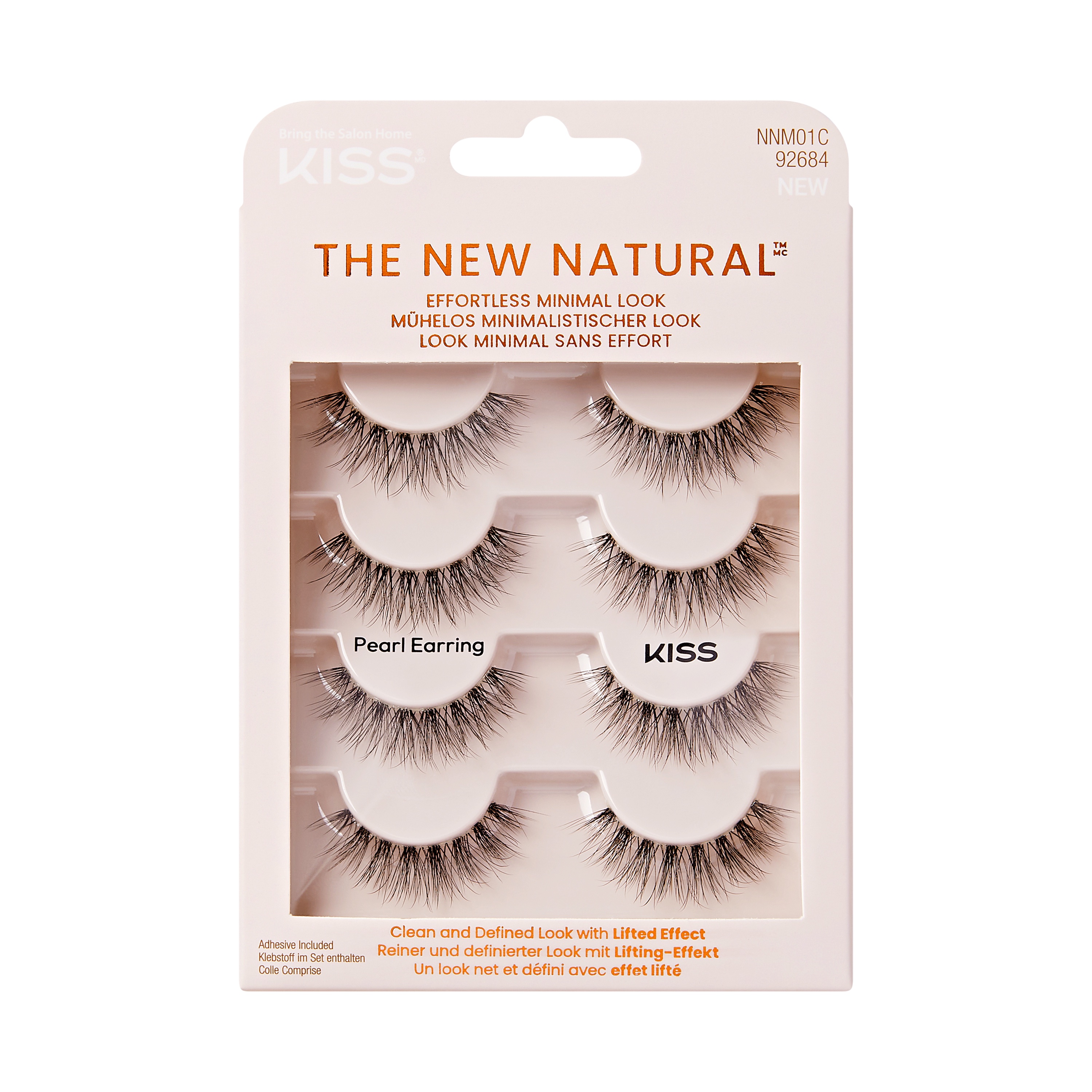 Kiss Lashes - Ks The New Natural Multipack 01 1stk