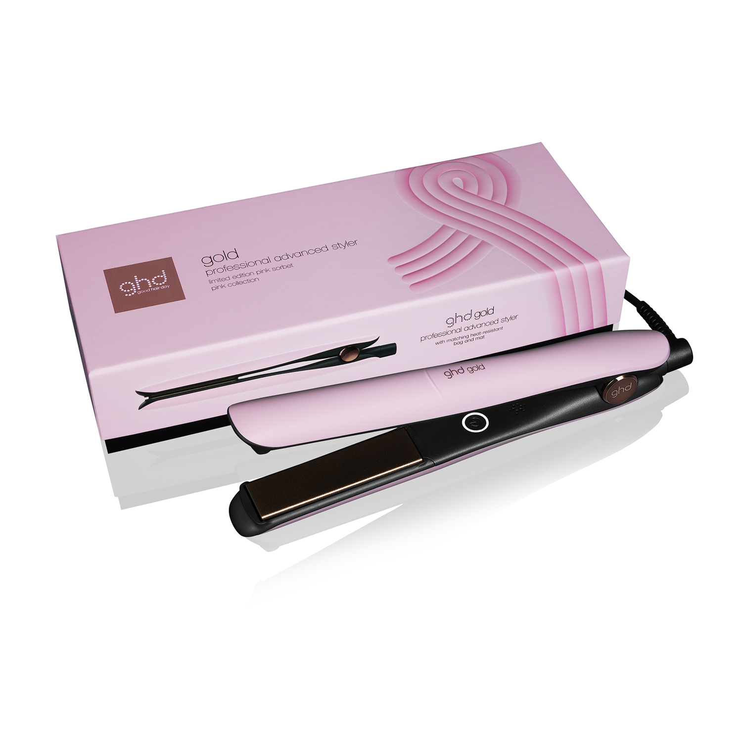 Ghd Pink-Sorbet Collection - Gold® Limited Edition Styler 1x