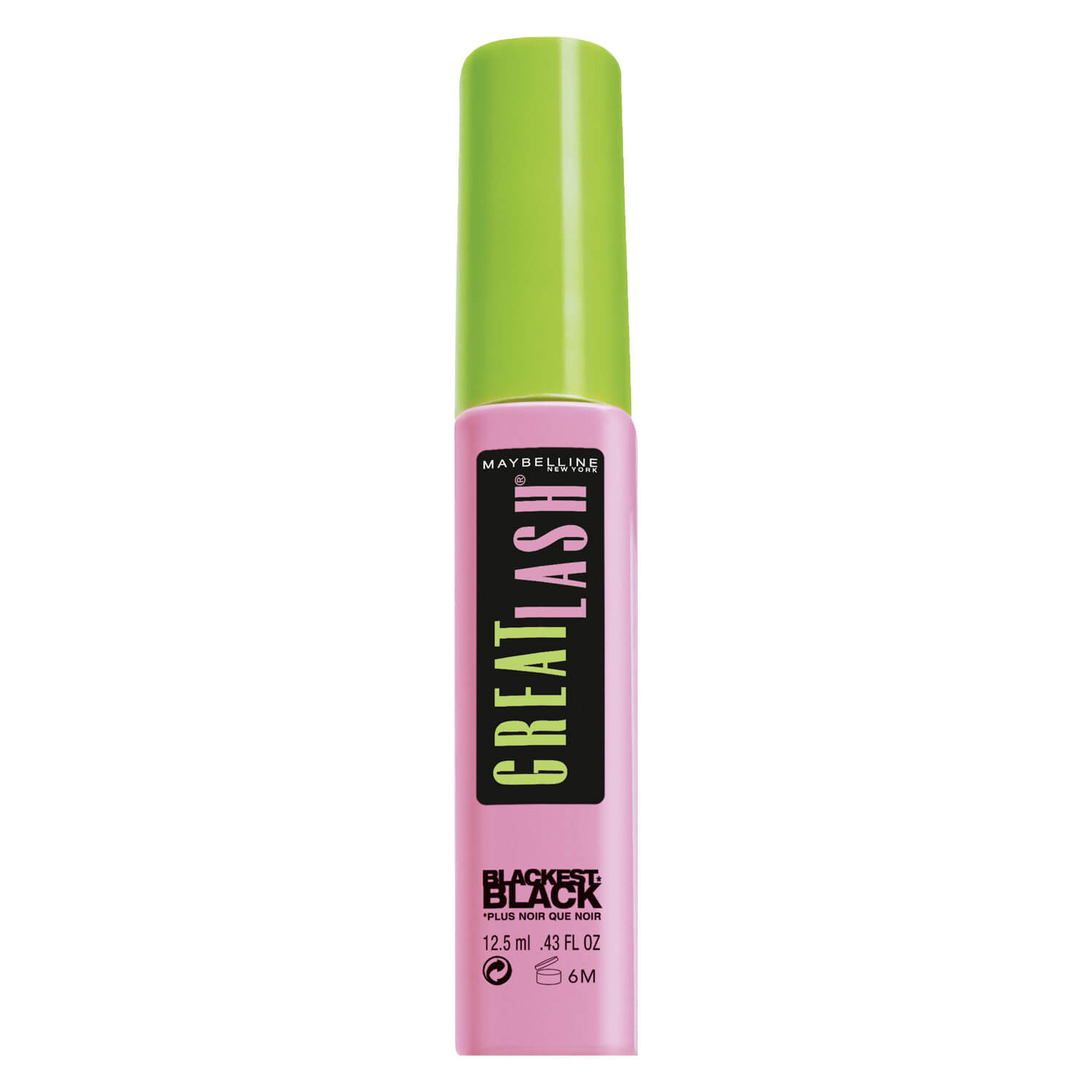 Maybelline New York Maybelline Ny Mascara - Great Lash Mascara Blackest Black 12.5ml