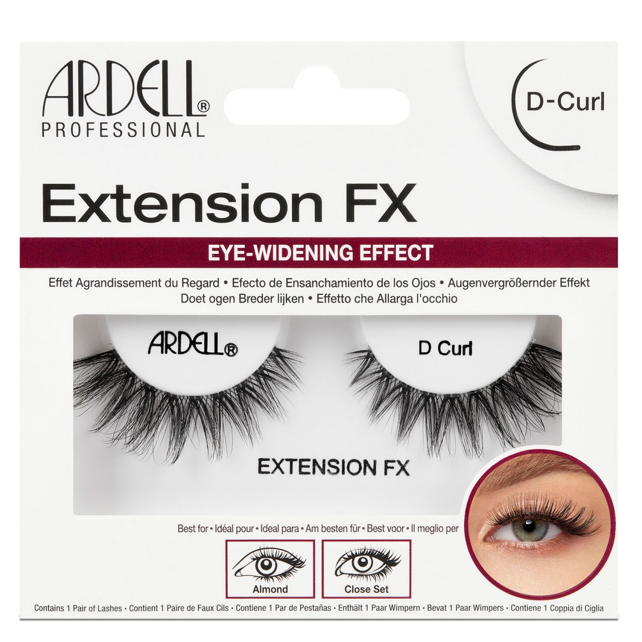 Ardell False Lashes - Extension FX D Curl