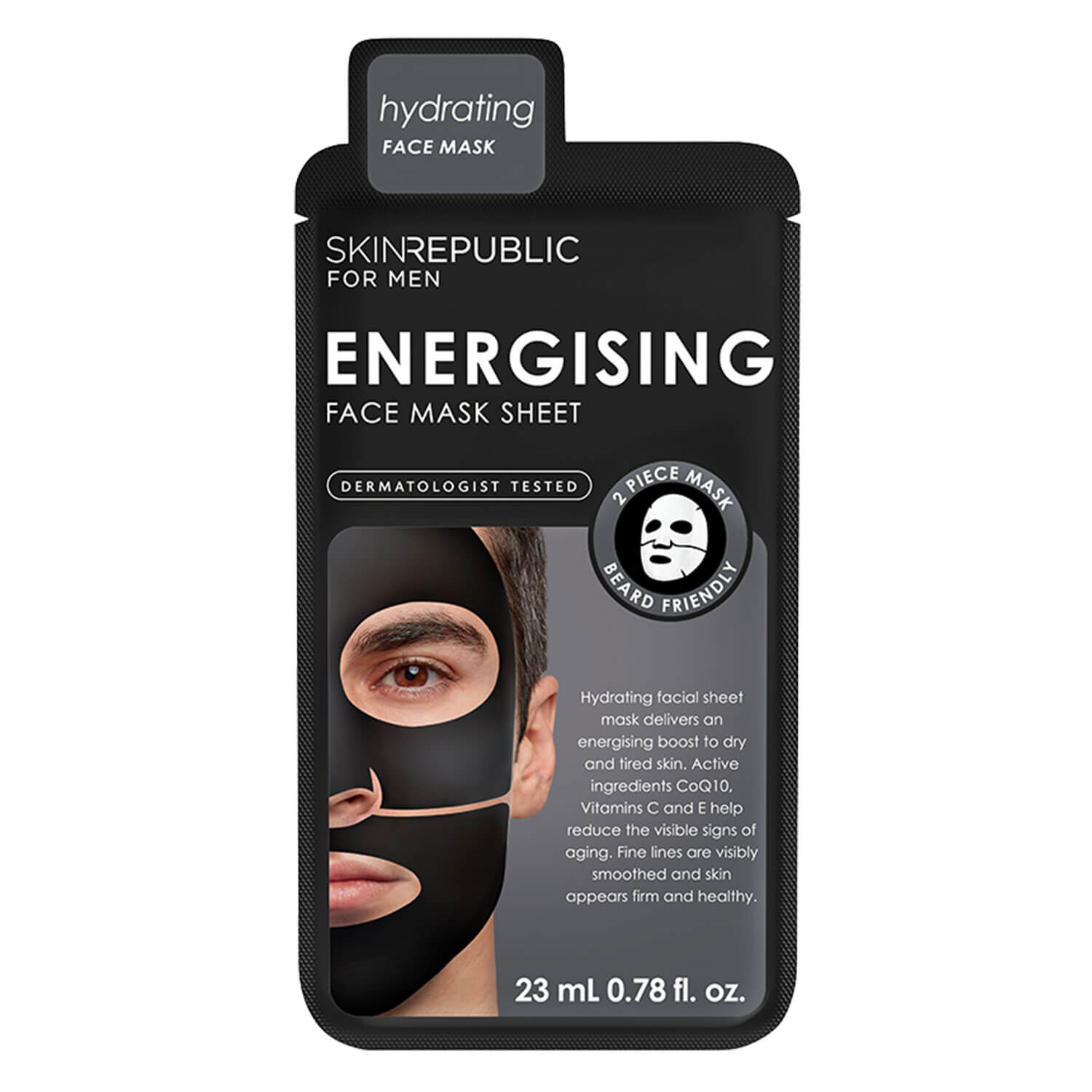 Skin Republic – Men’s Energising Face Mask