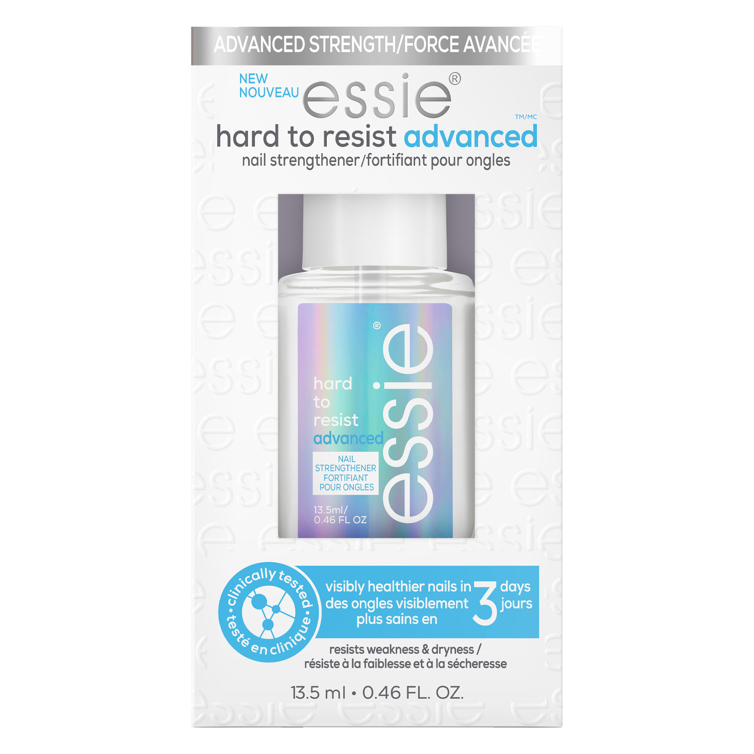 essie essie nail polish hard to resist advanced nail strengthener
