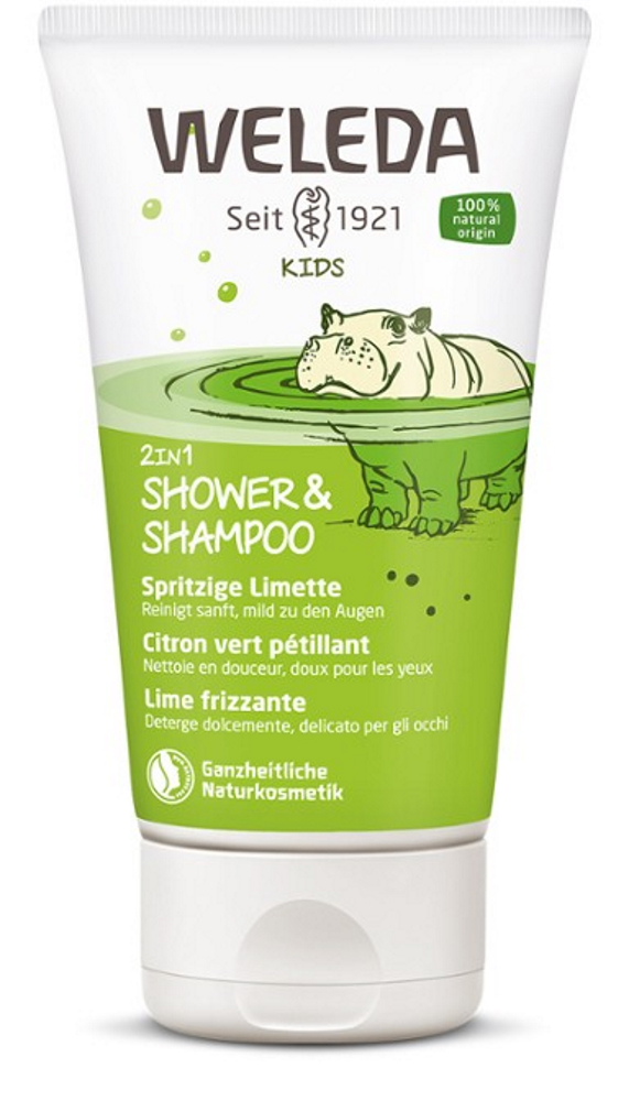 Weleda – Kids 2in1 Shower & Shampoo Limett 150ml