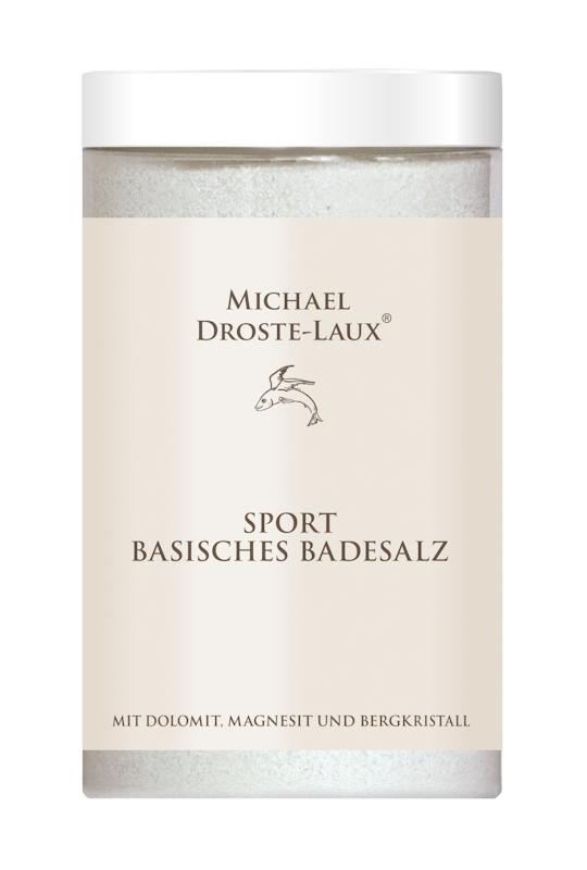 Michael Droste Laux Droste-Laux - Sport Basisches Badesalz 500g