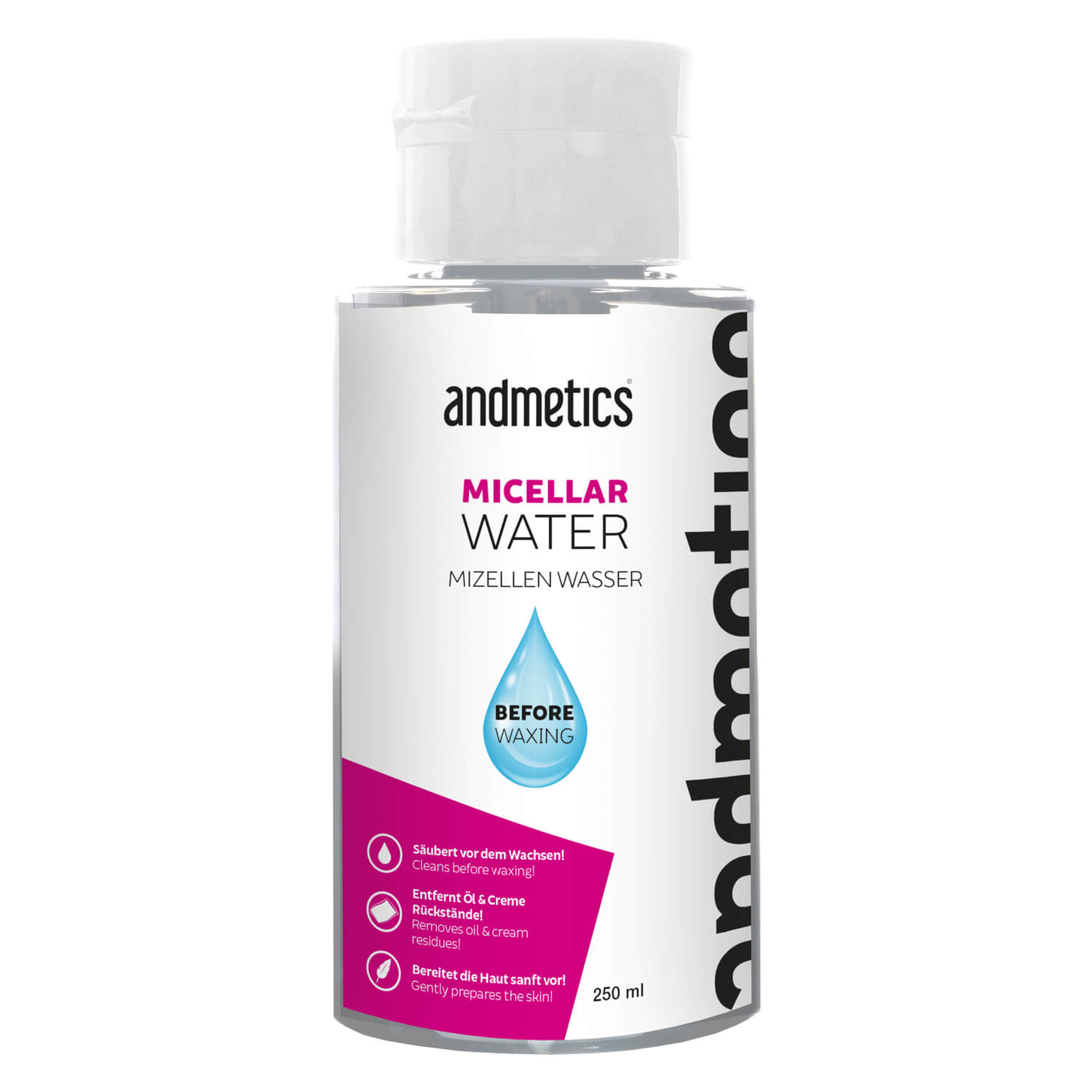 Andmetics – Micellar Water Before Waxing 250ml