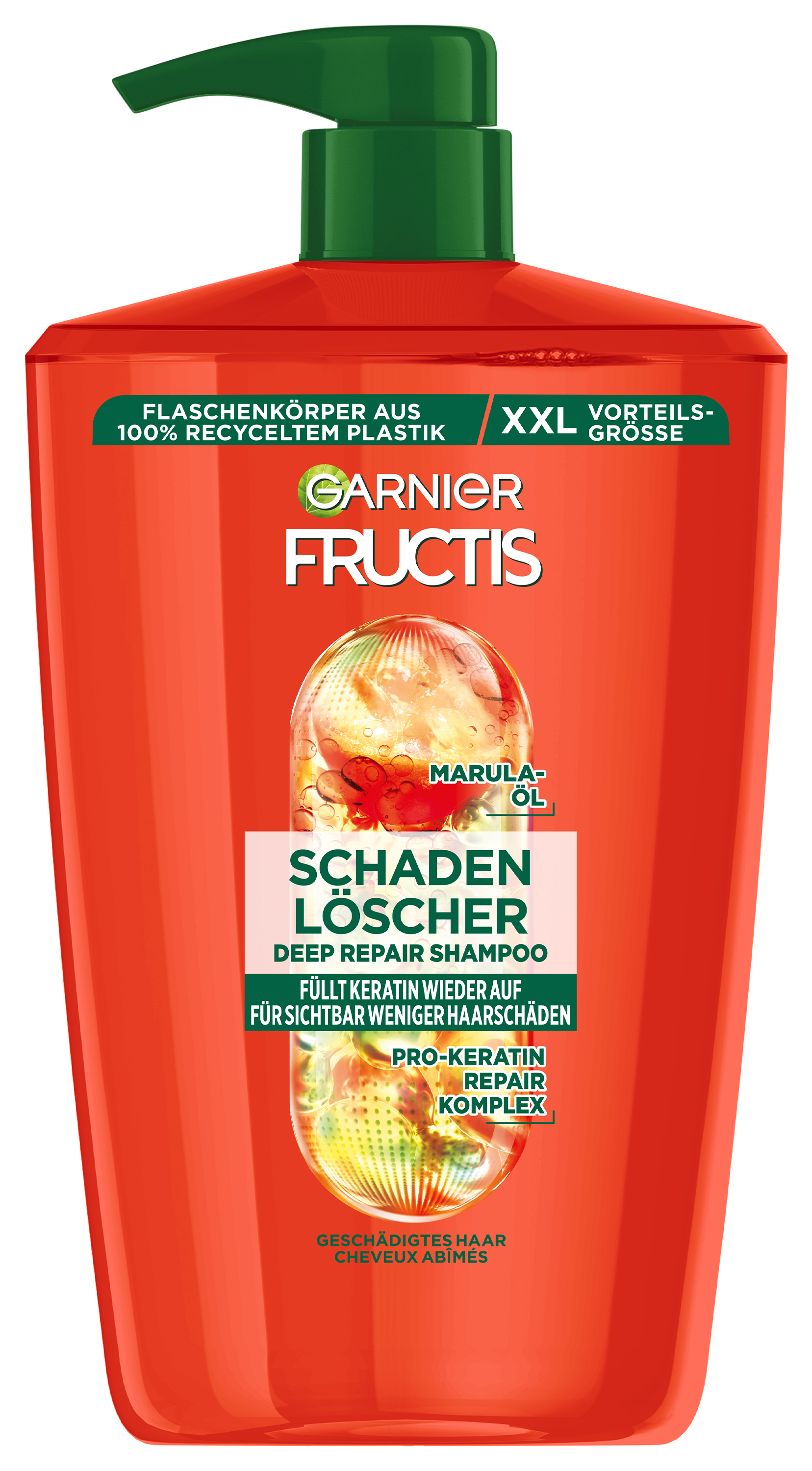 Garnier Ultra Doux Haircare – Ultra Doux Reparierendes Shampoo Honig Schätze 1000ml
