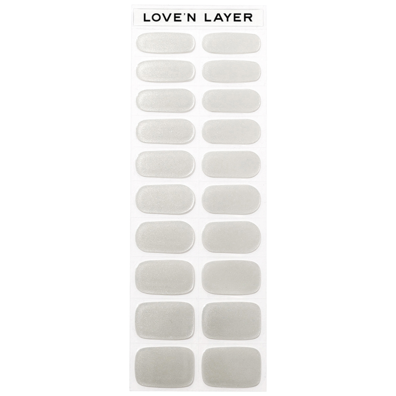 Lovenlayer - Metallic Shiny Silver 1stk
