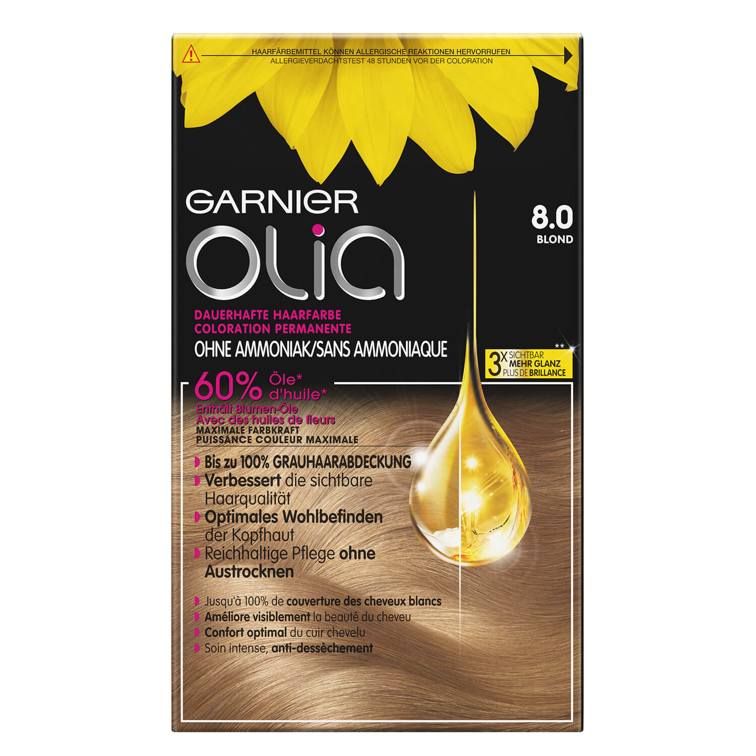 Garnier Olia – 8.0 Blond 1x