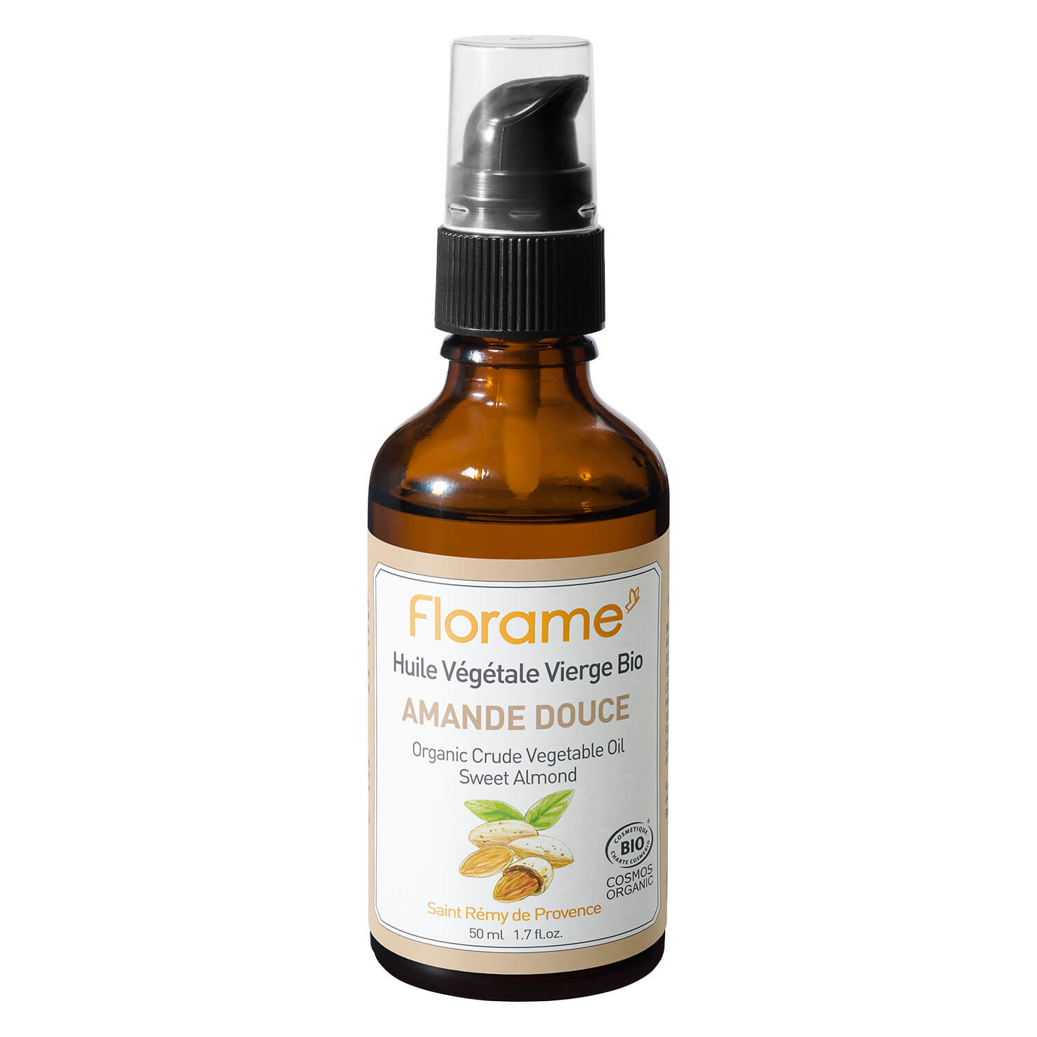 Florame - Organic Sweet Almond Vegetable Oil 50ml