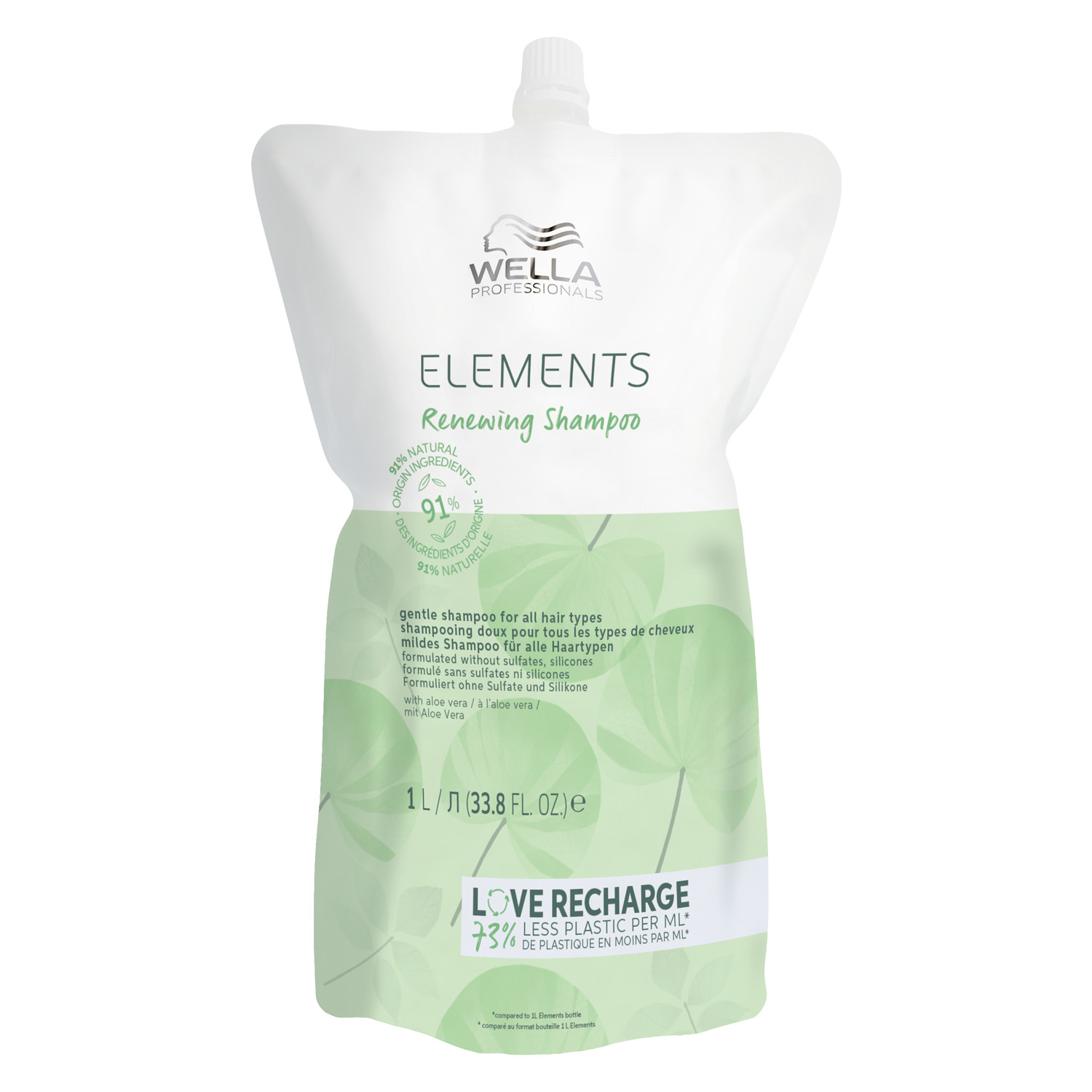 Wella Elements – Renewing Shampoo Refill 1000ml