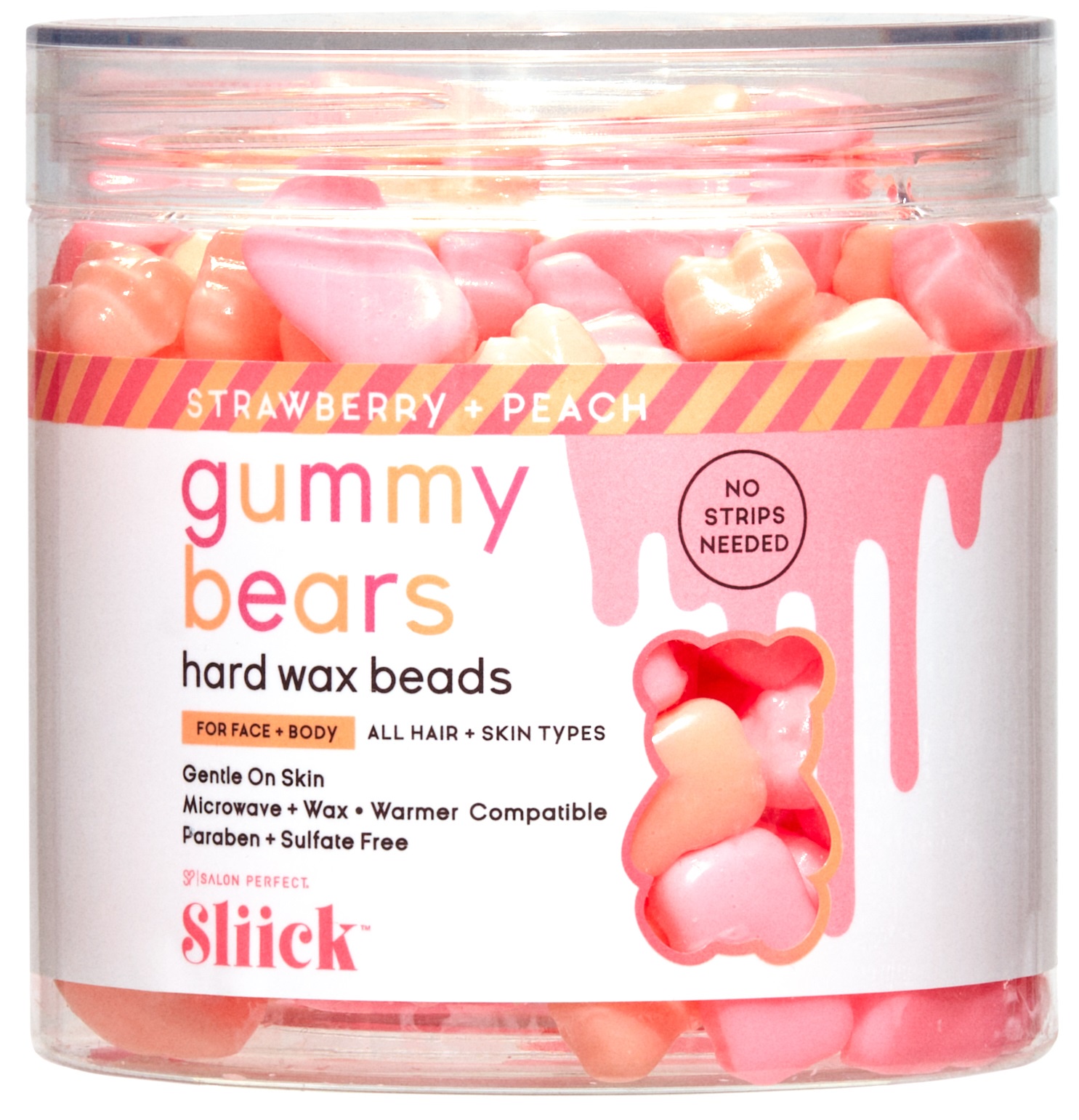 Sliick - Gummy Bears Hard Wax Beads 226g