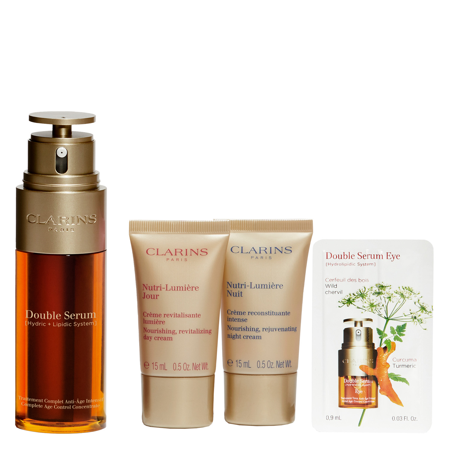 Clarins Specials – Double Serum & Nutri Lumière Set