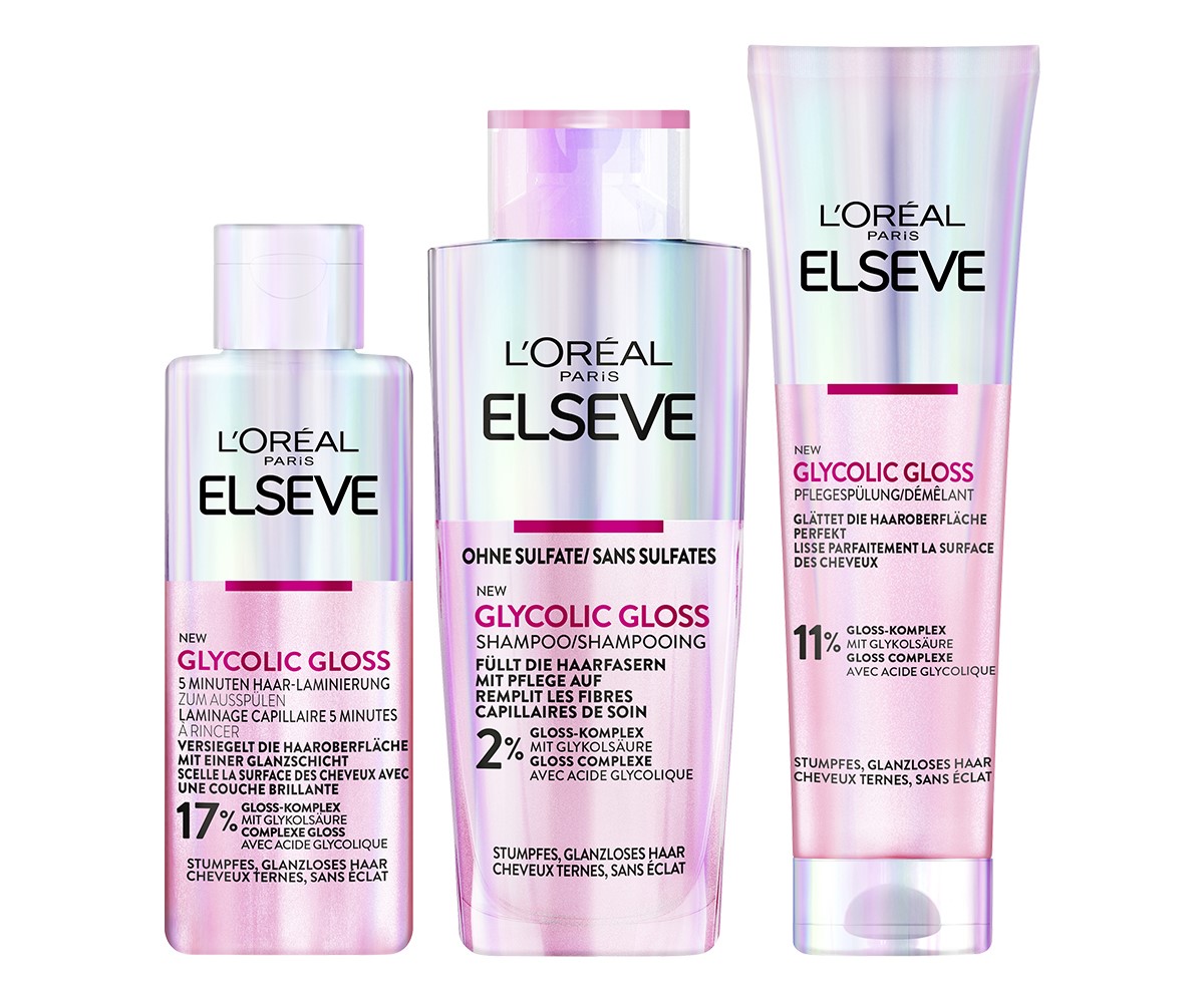 L'oréal Paris Loréal Elseve Haircare - Glycolic Gloss Set Trio