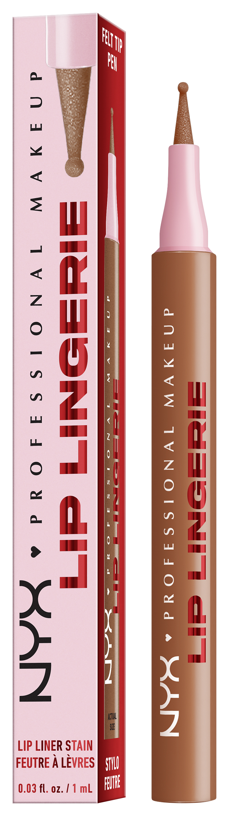 Nyx Professional Makeup Lip Lingerie - Lip Lingerie Lip Liner Stain Seamless All Day Stain Waterproof Barely There 1ml