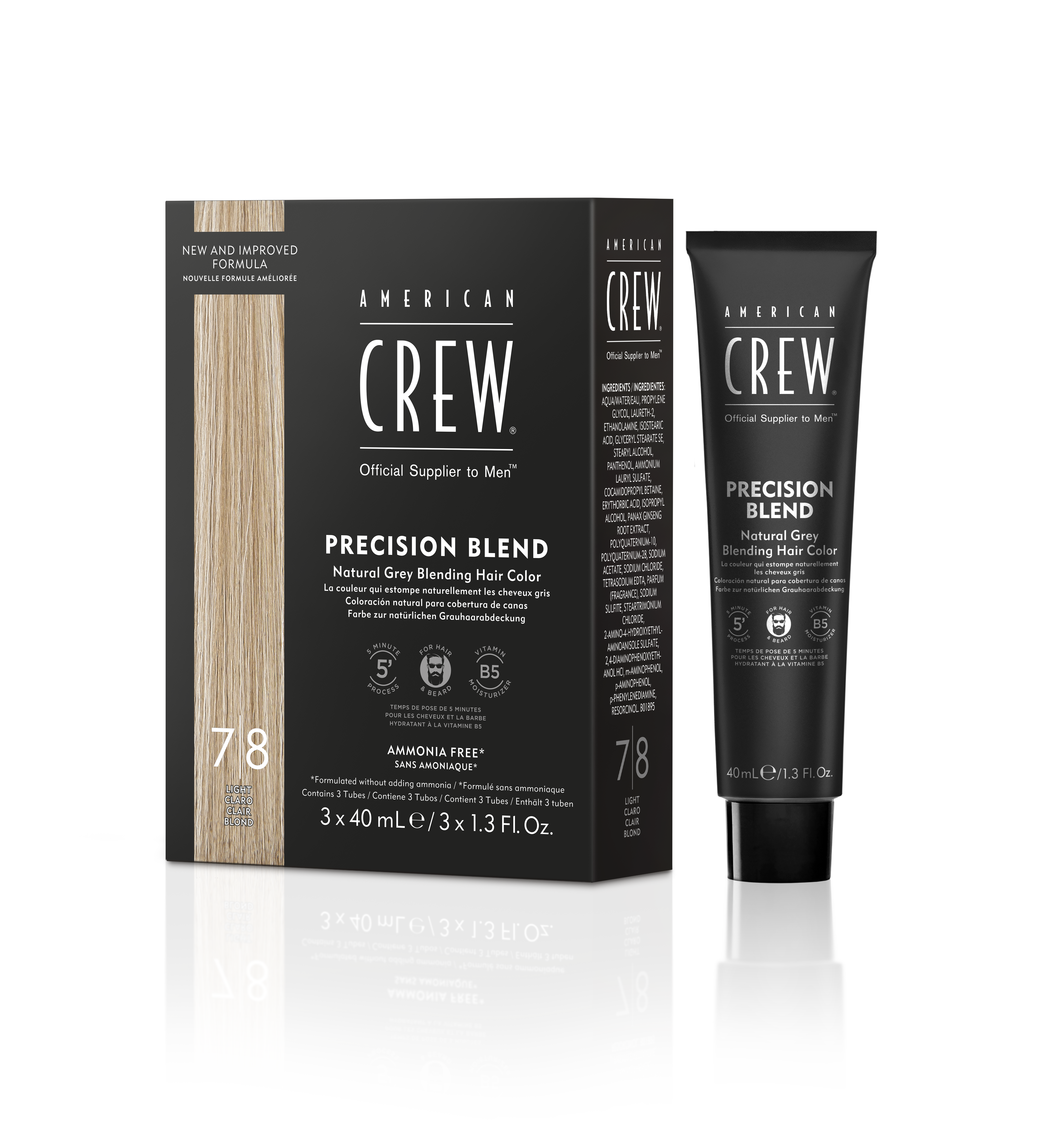 American Crew Precision Blend – Light 3x40ml