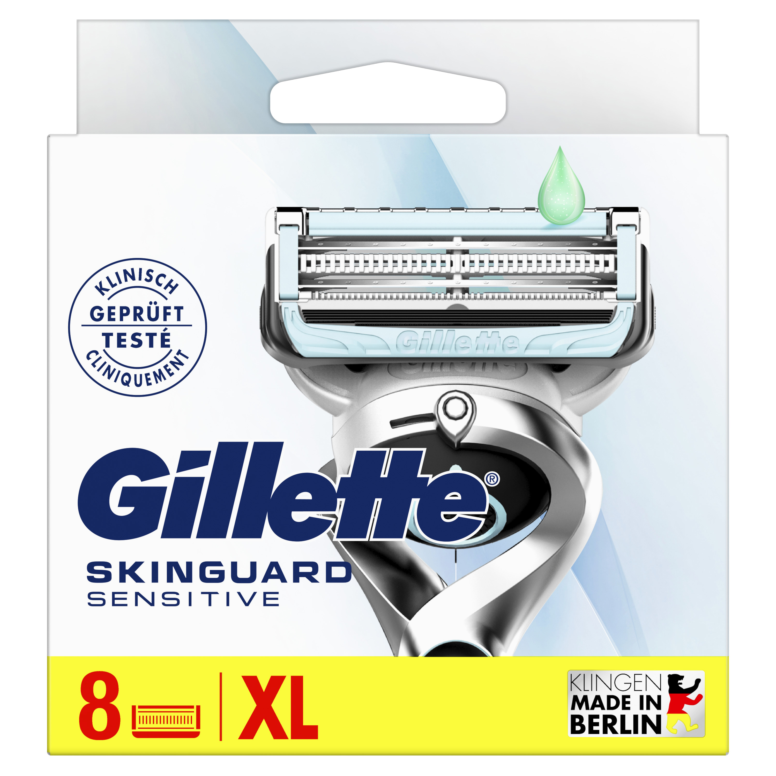 Gillette - Skinguard Sensitive Systemklingen 8er 8stk