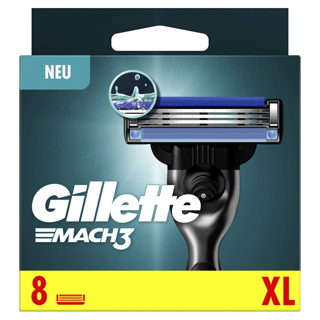 Gillette- Mach3 Systemklingen 8er