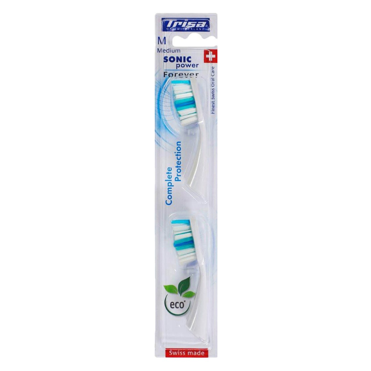 Trisa Oral Care - Ersatzset Complete Protection Sonic Power Medium