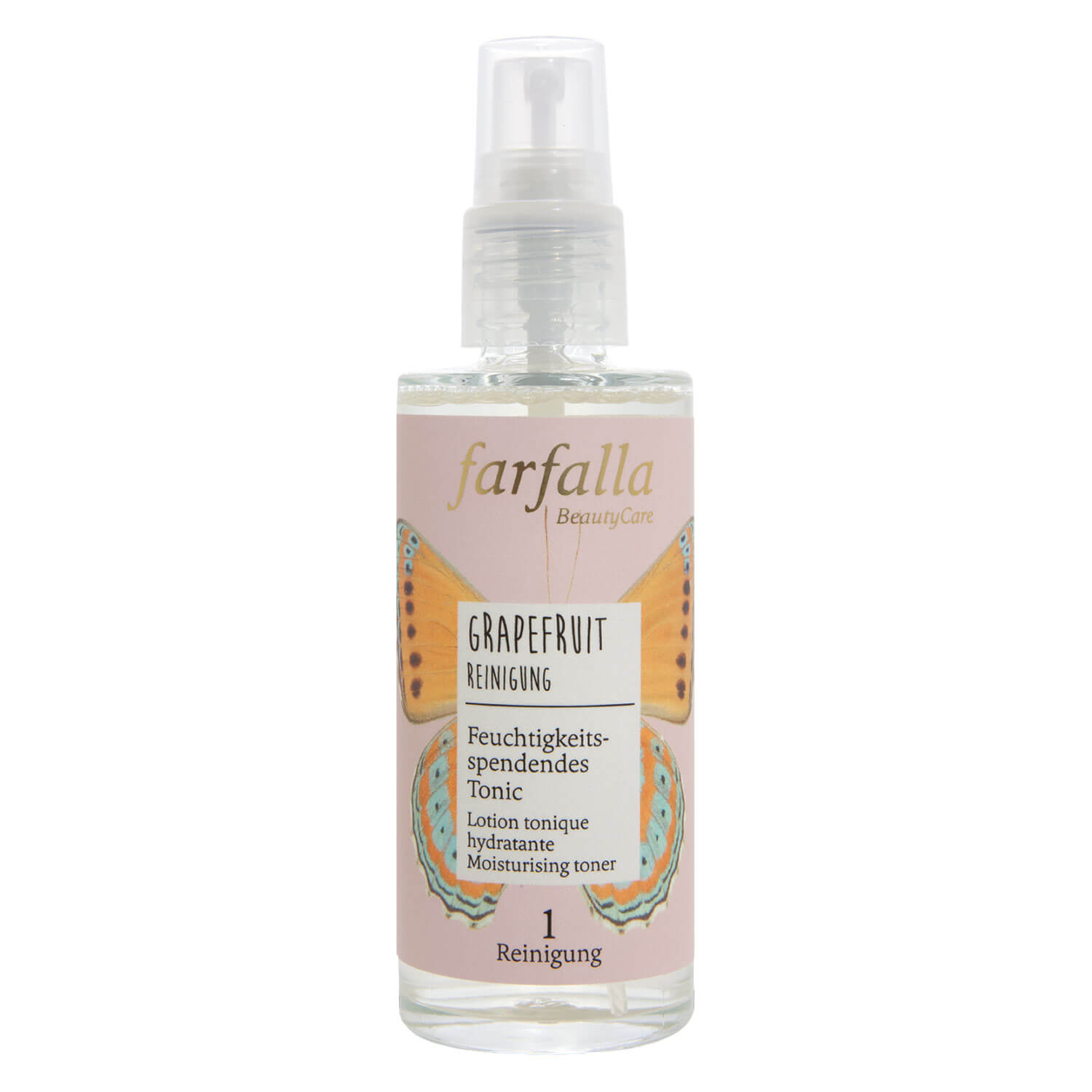 Farfalla Grapefruit Reinigung – Feuchtigkeitsspendendes Tonic 100ml