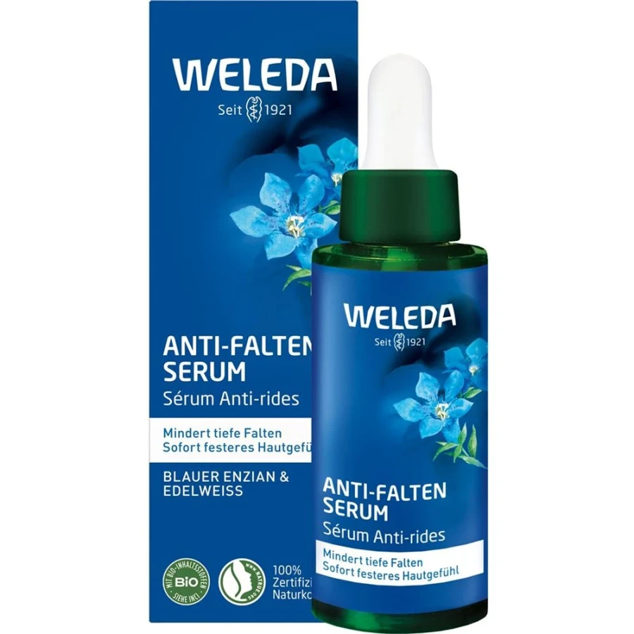 Weleda - Anti-Falten Serum Bio Blauer-Enzian & Edelweiss 30ml