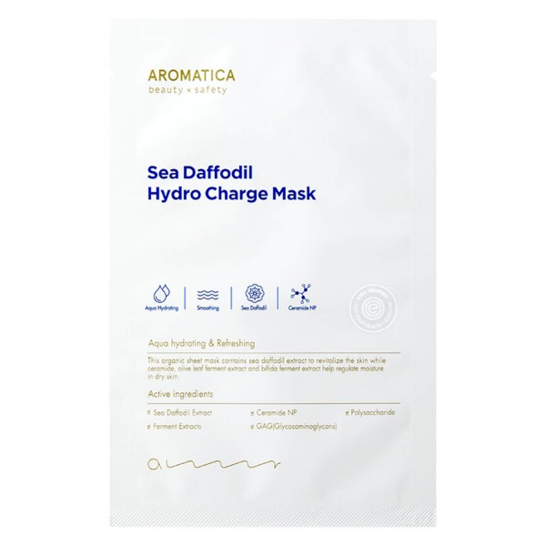 Image of AROMATICA - Sea Daffodil Hydro Charge Sheet Mask
