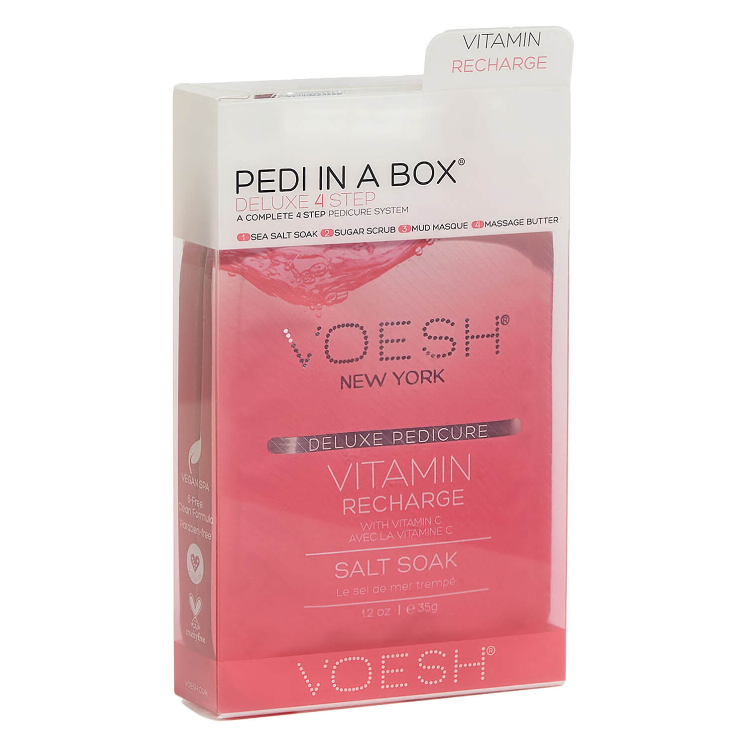 Voesh New York – Pedi In A Box 4 Step Vitamin Recharge