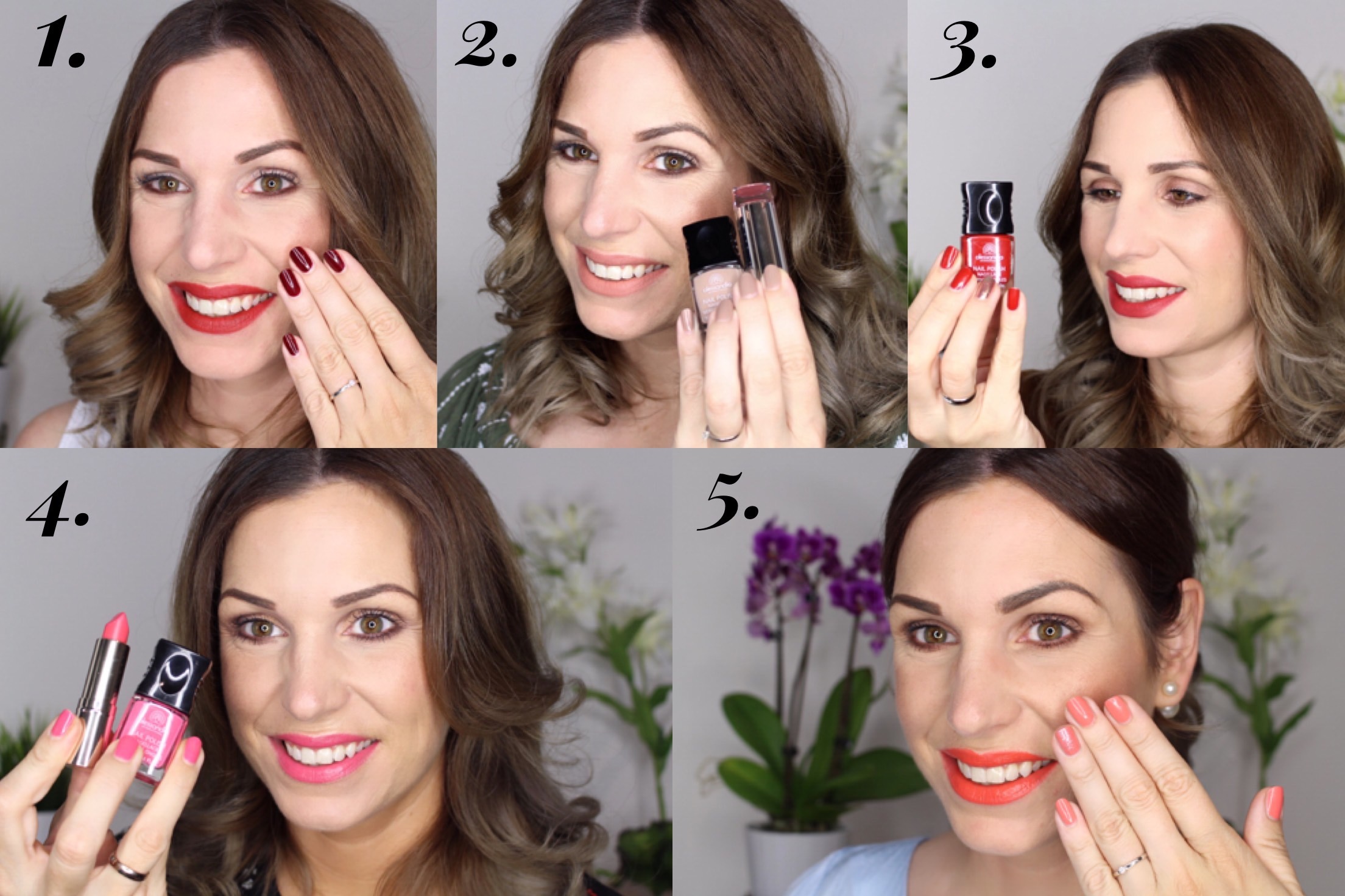 Lippenstift Und Nagellack Die Perfekten Kombinationen Perfecthair Ch