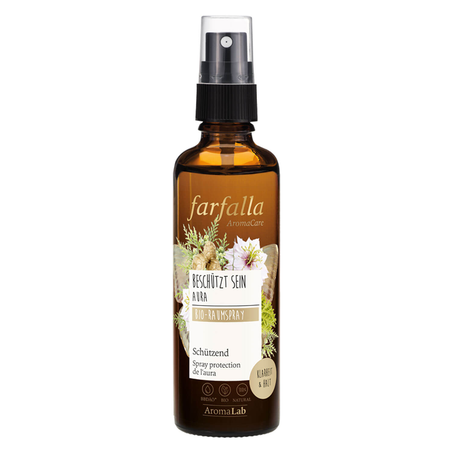 Farfalla Beschützt Sein - Aura Schützender Bio-Raumspray 75ml