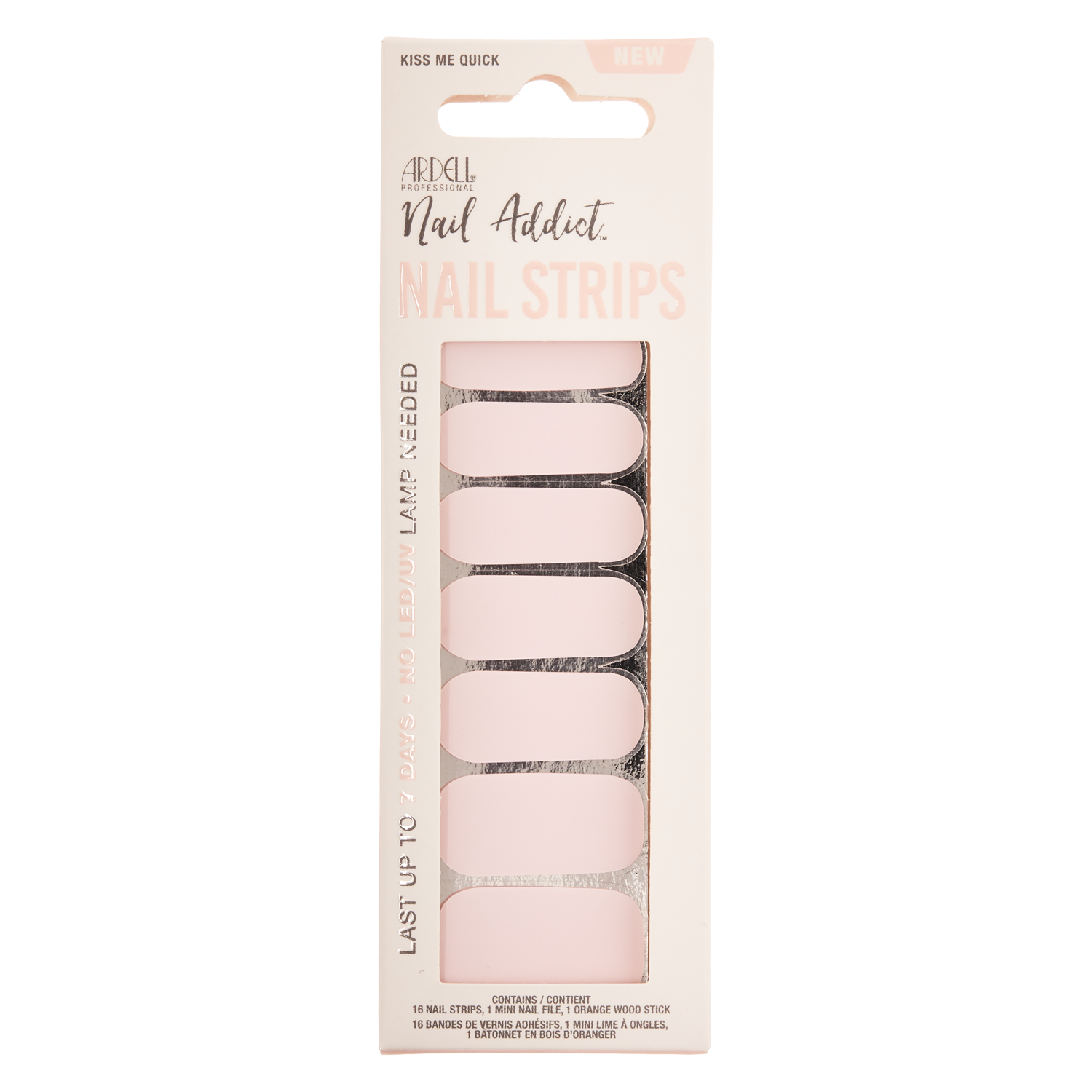 Ardell Nail Addict - Nail Strips Kiss Me Quick 1x