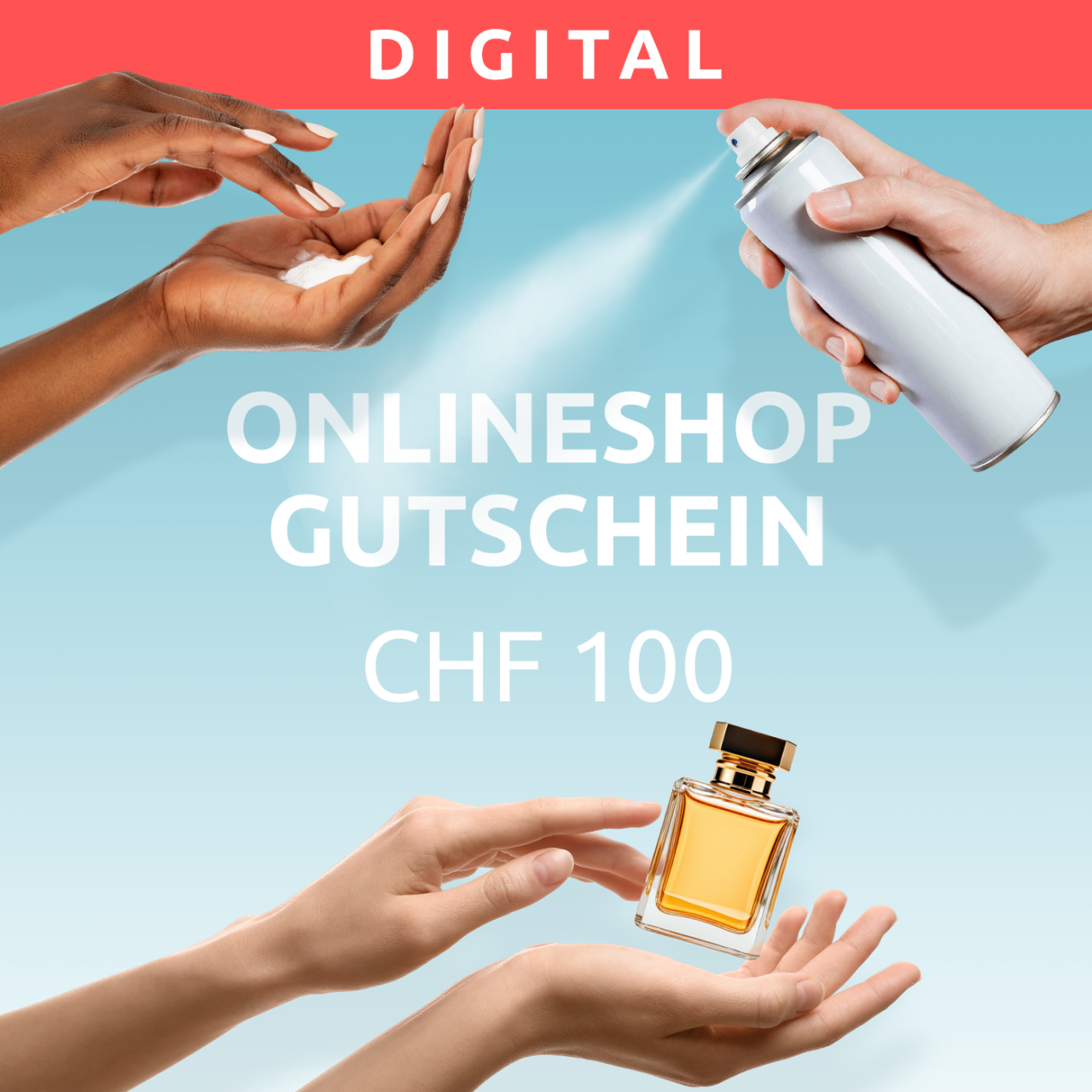 Digital Bon Cadeau - Online-Shop CHF 100