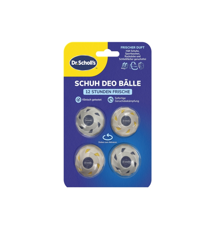 Dr. Scholl – Odorx Sneaker Balls 4x