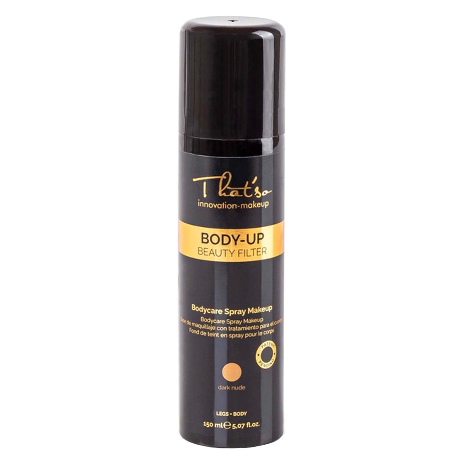 That’so – Body-Up Bodycare Spray Makeup Dark Nude 150ml