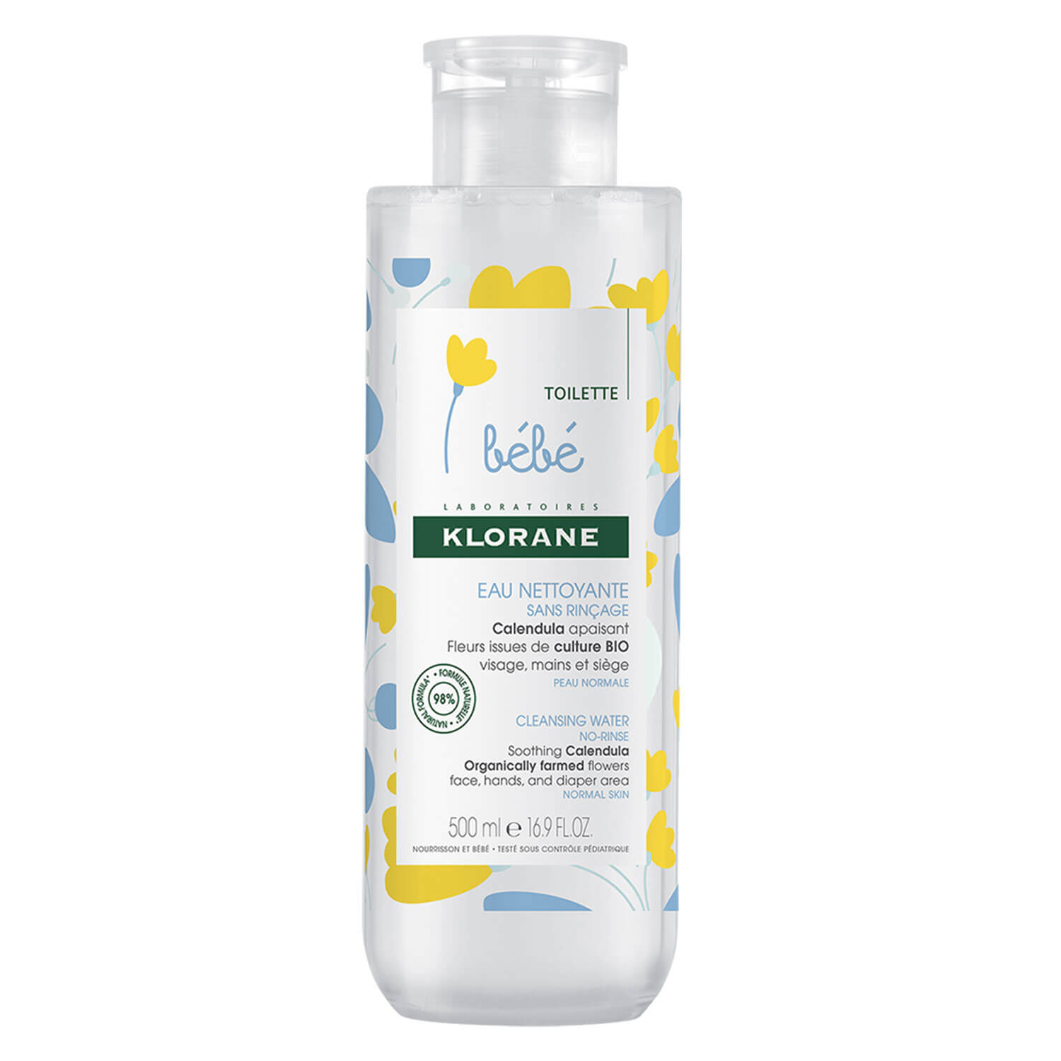 Klorane Baby – Mizellen Reinigungslotion 500ml