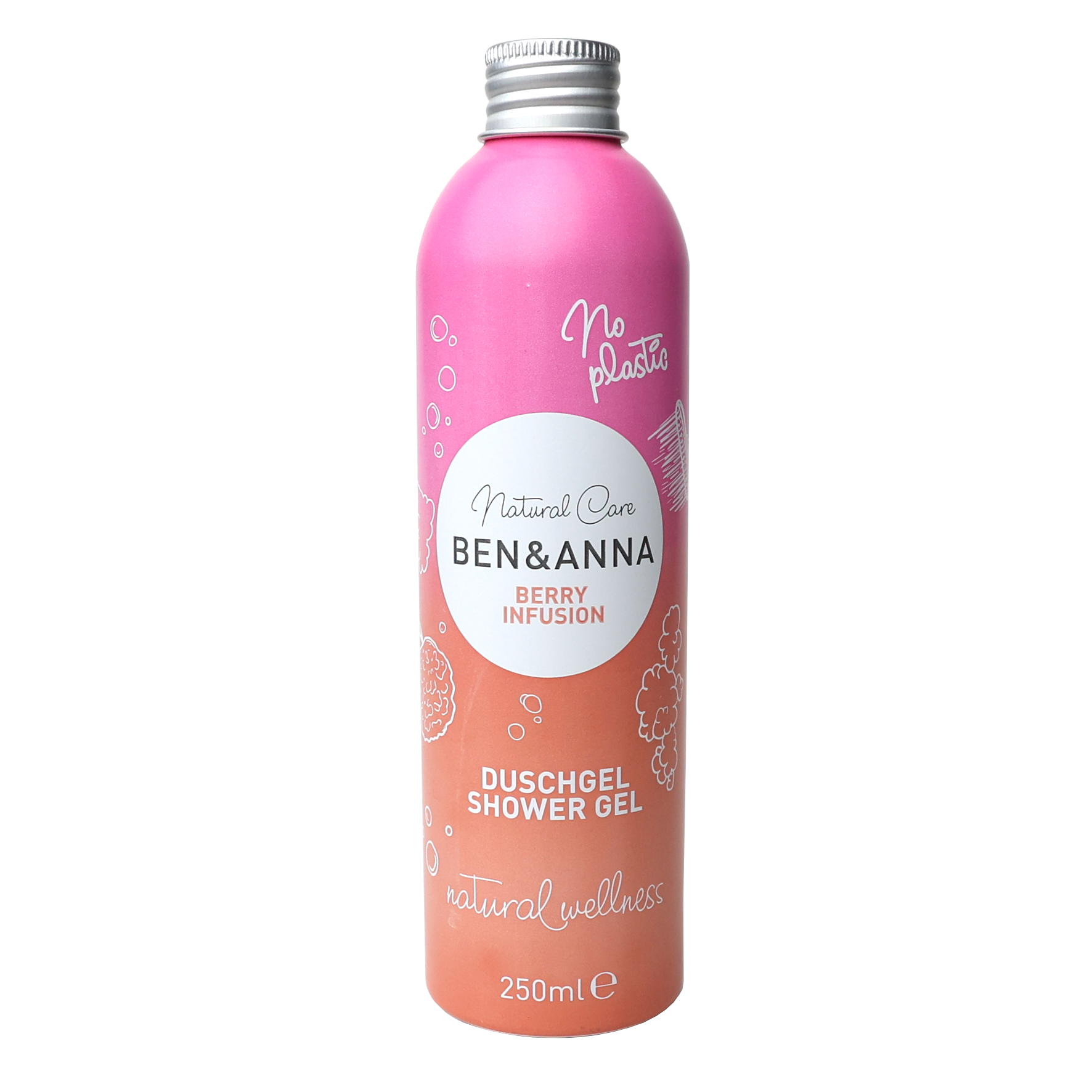 Ben&Anna - Natural Shower Gel Berry Fusion 250ml