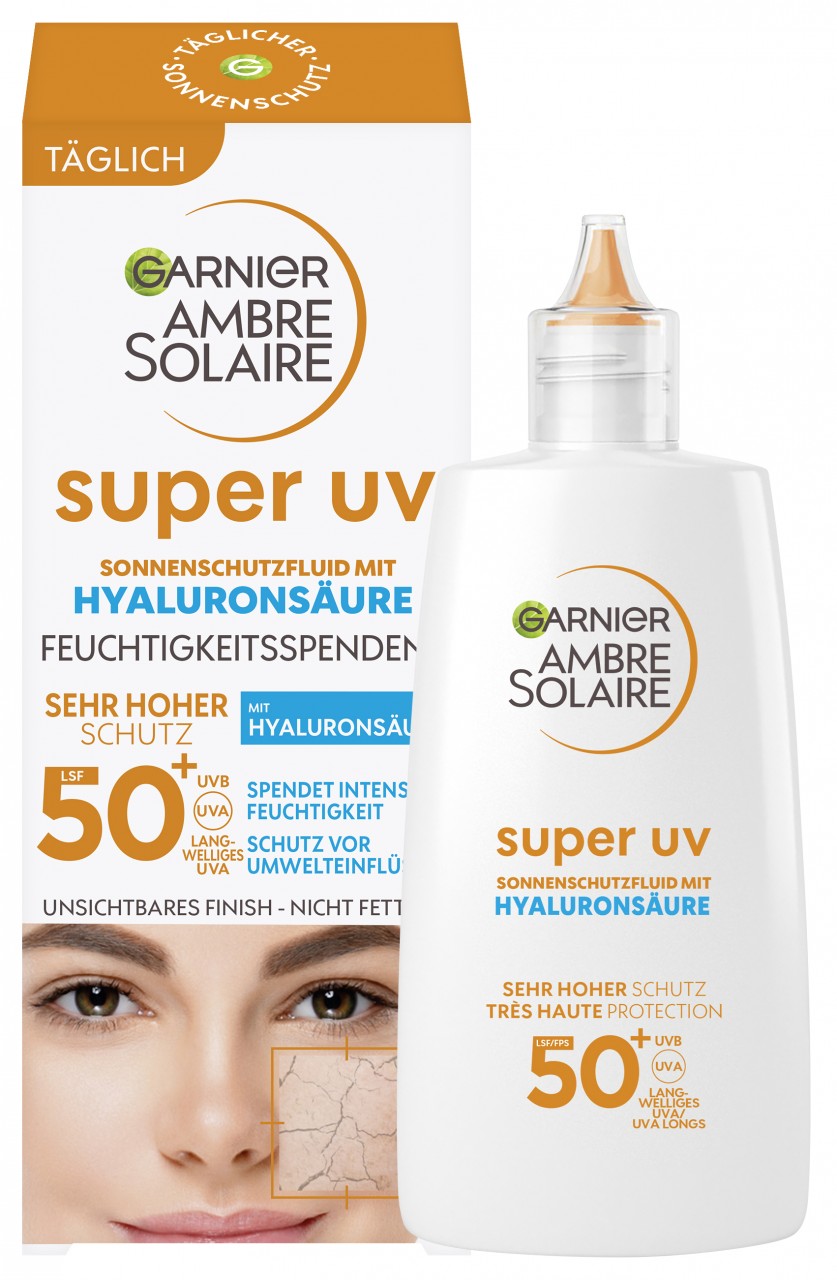 Ambre Solaire - Sensitive expert+ UV-Schutz Gesicht Fluid LSF50+