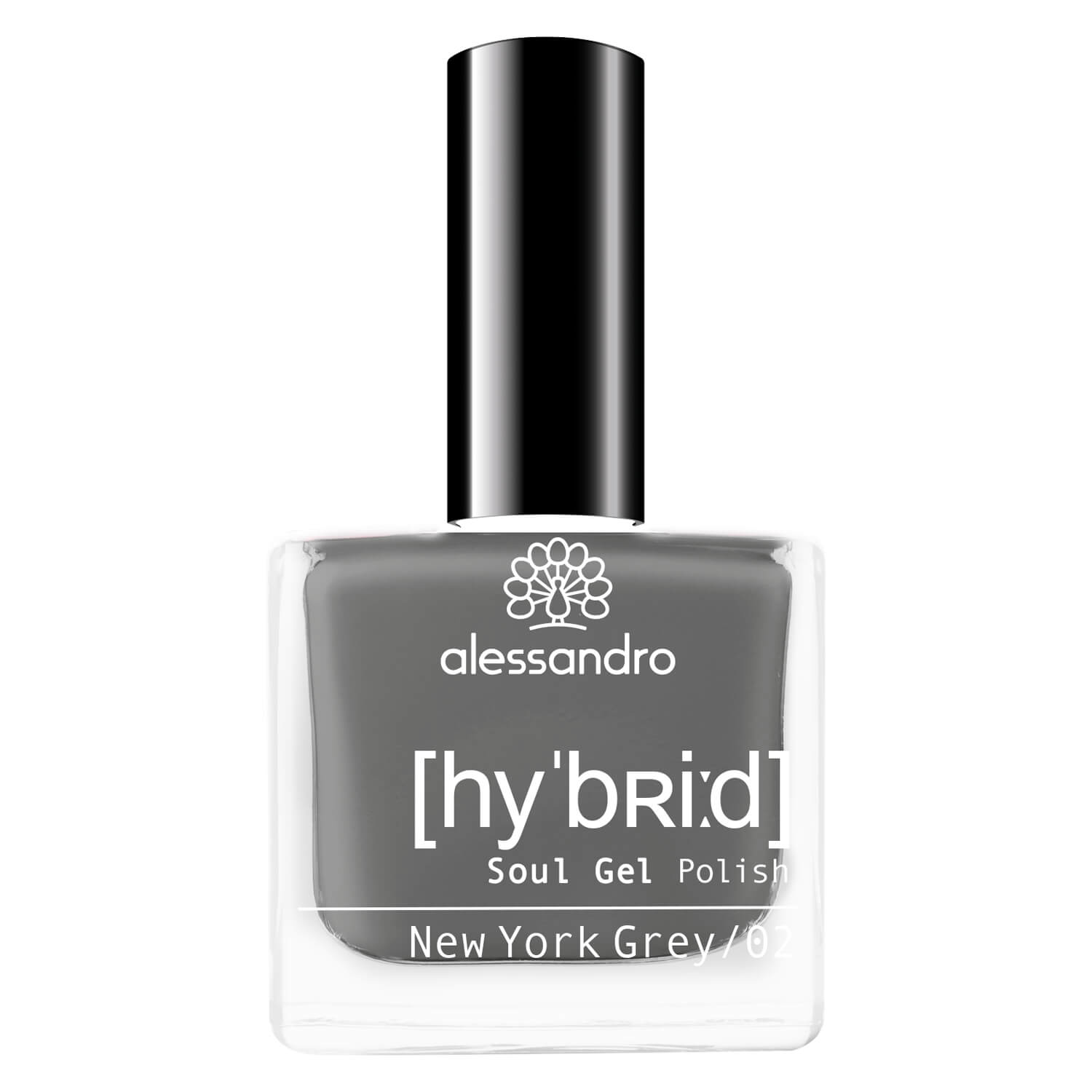Alessandro Hybrid - Soul Gel Polish New York Grey 8ml