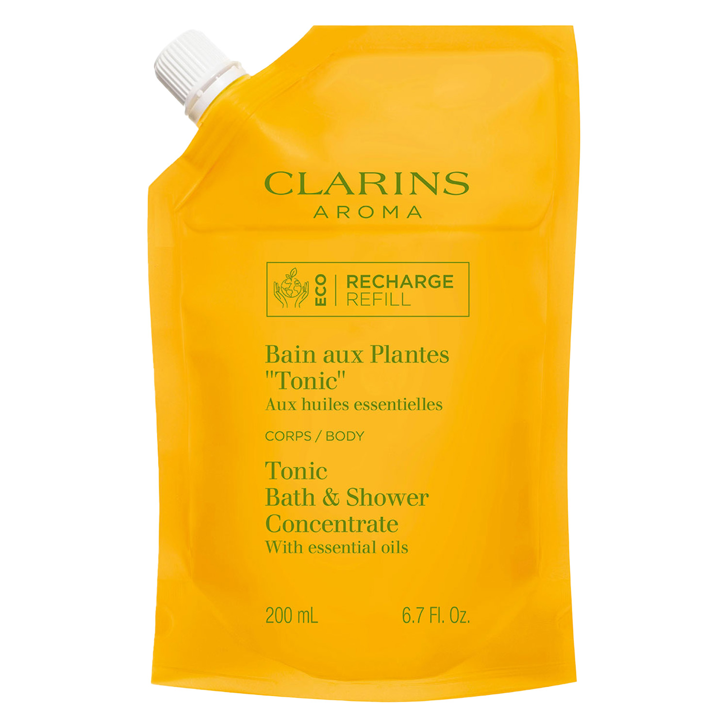 Clarins Body – Tonic Bath & Shower Concentrate Refill 200ml