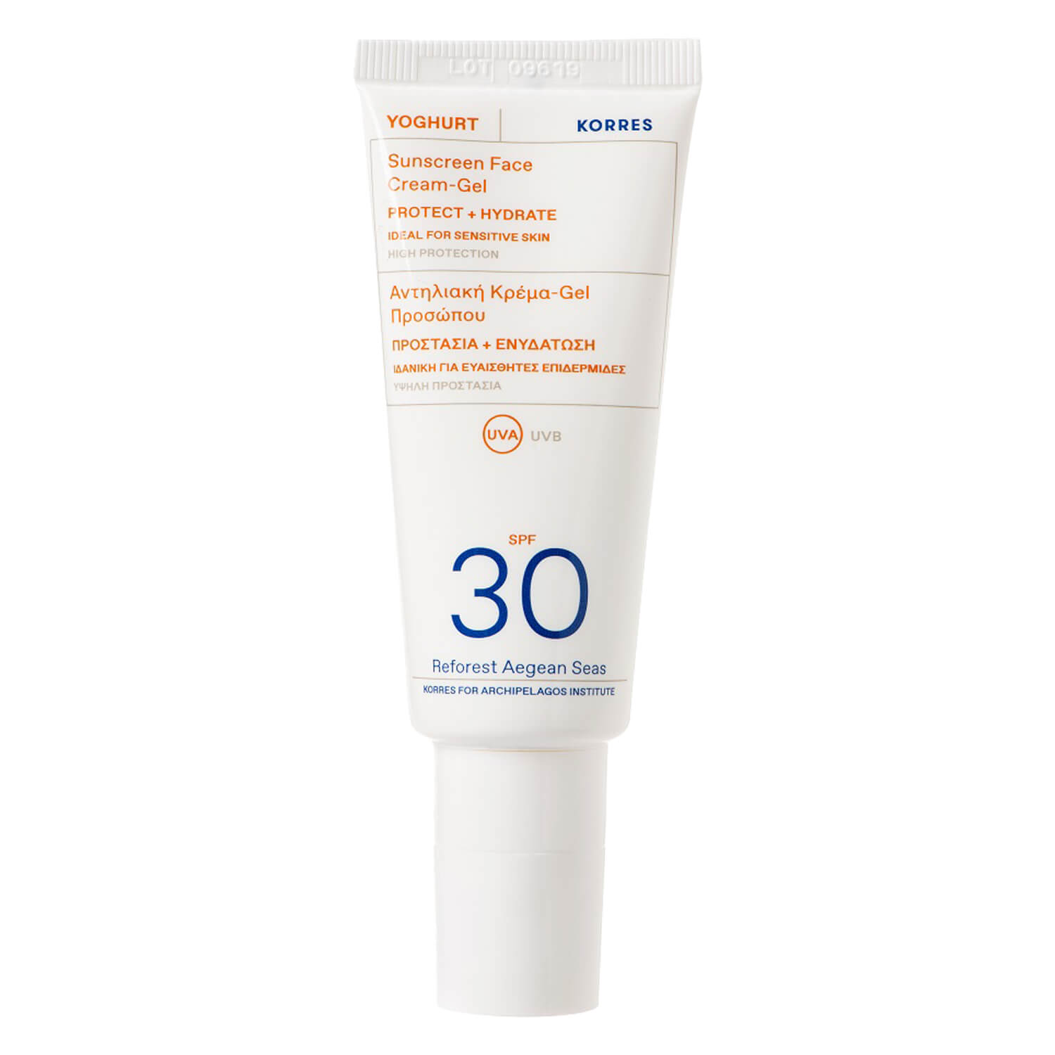 Korres Care - Yoghurt Sunscreen Face Cream-Gel Spf30 40ml