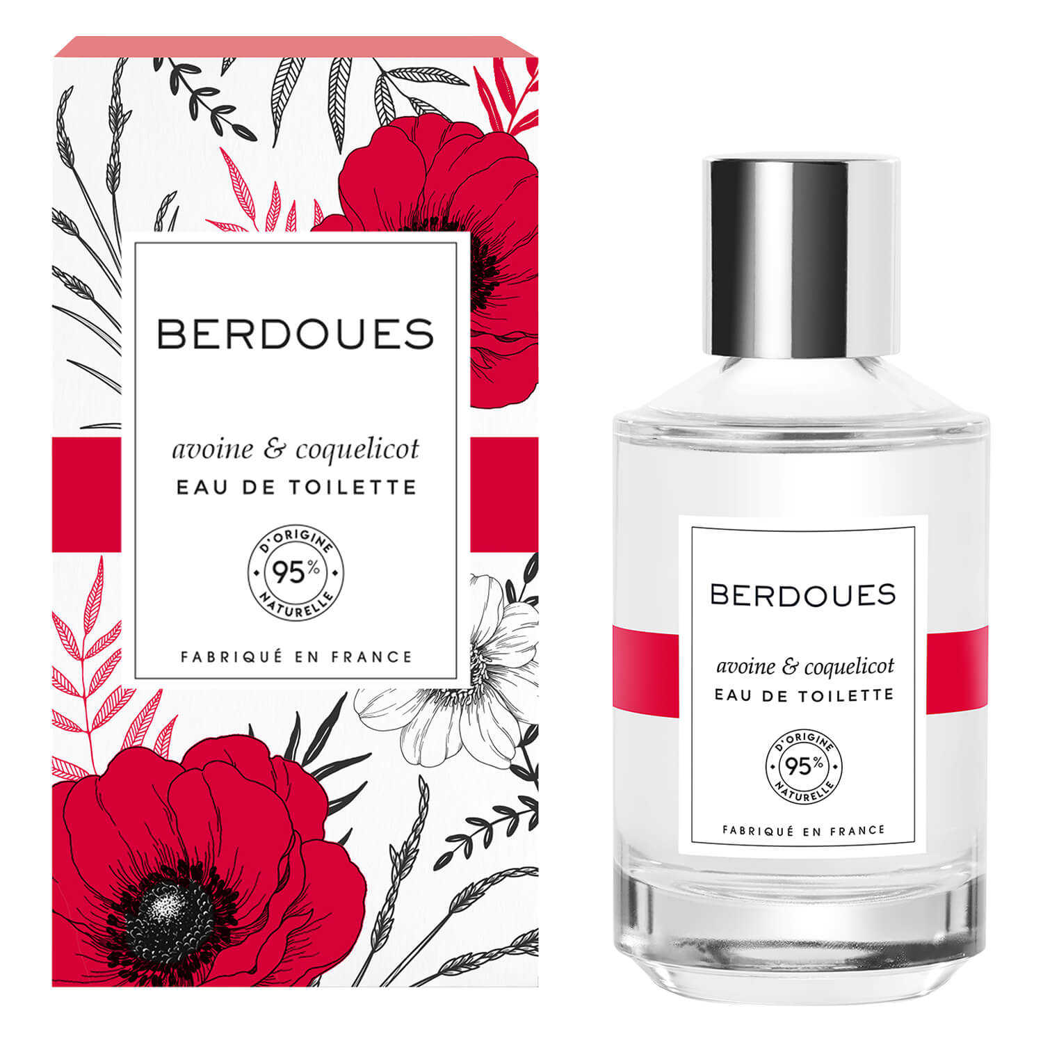 Berdoues - Avoine & Coquelicot Eau De Toilette 100ml