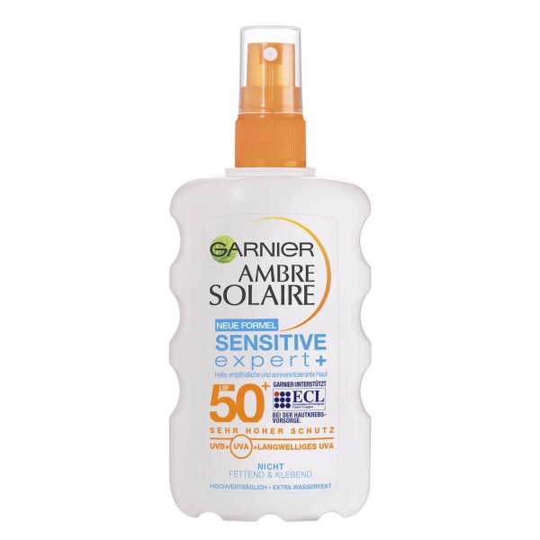 Image of Ambre Solaire - Sensitive expert+ Spray LSF 50+