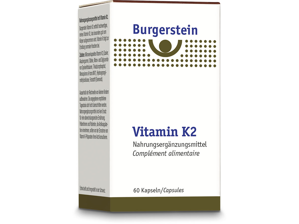 Burgerstein – Vitamin K2 Kapseln 60kapseln