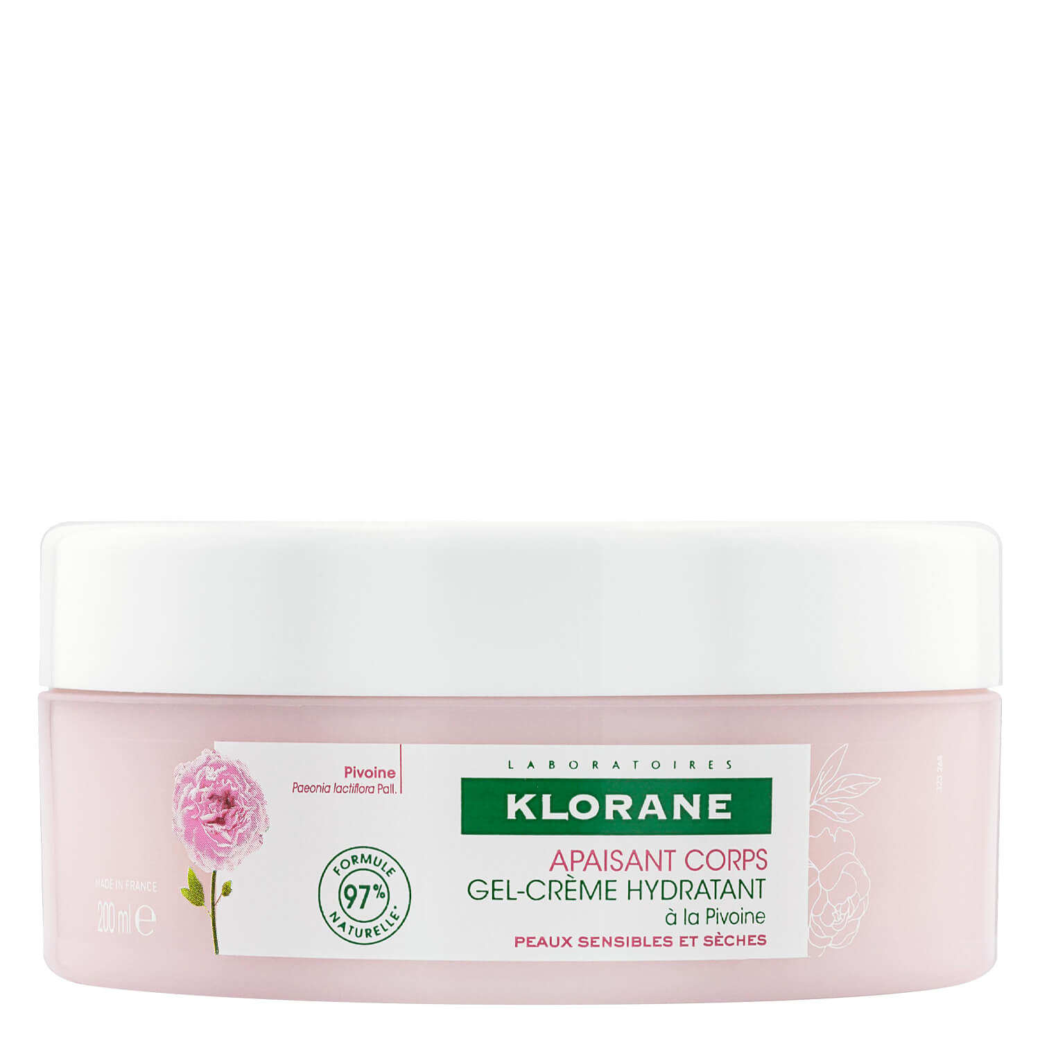 Klorane Pfingstrosen -Gel-Creme Pfingstrose 200ml