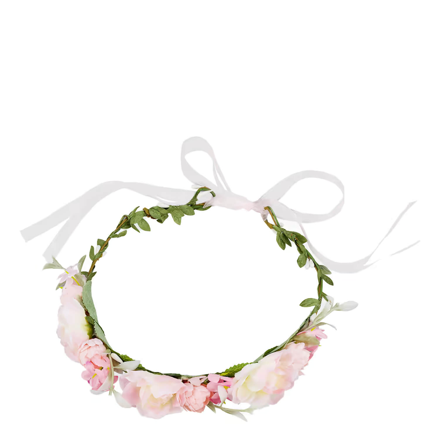 Trisa Celebride Blumenkranz Schleife Kids Pink 1x