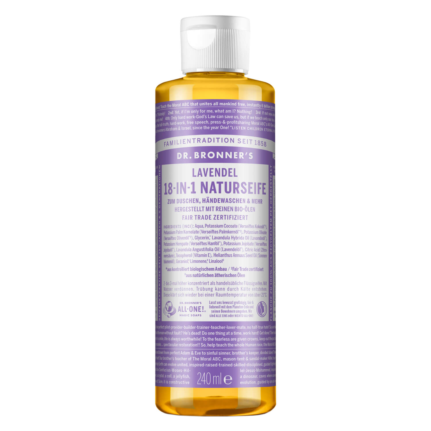 Dr. Bronner’s – 18-In-1 Flüssigseife Lavender 3800ml