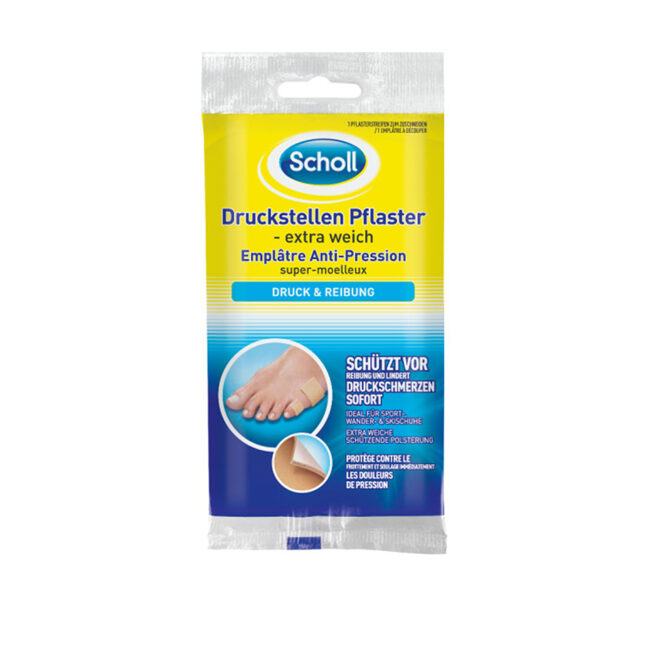 Scholl Aid – Druckstellen Pflaster Extra Weich 1x