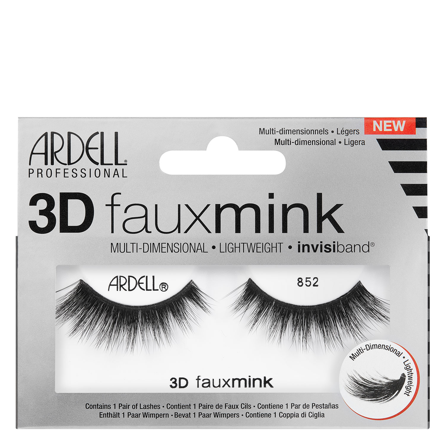 Ardell Faux Mink - 3d  852 1x